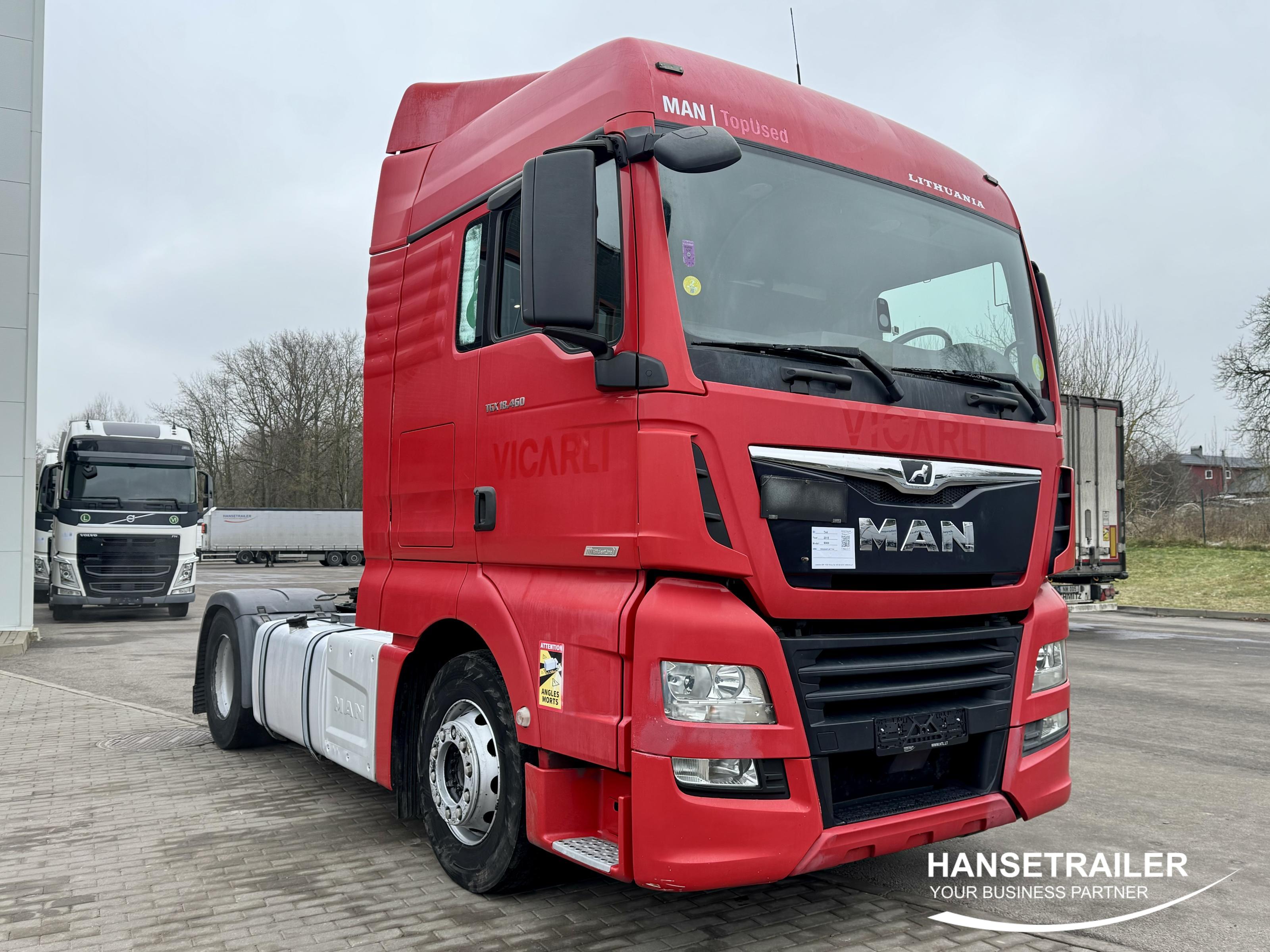 2018 Kuormaauto 4x2 MAN TGX 18.460