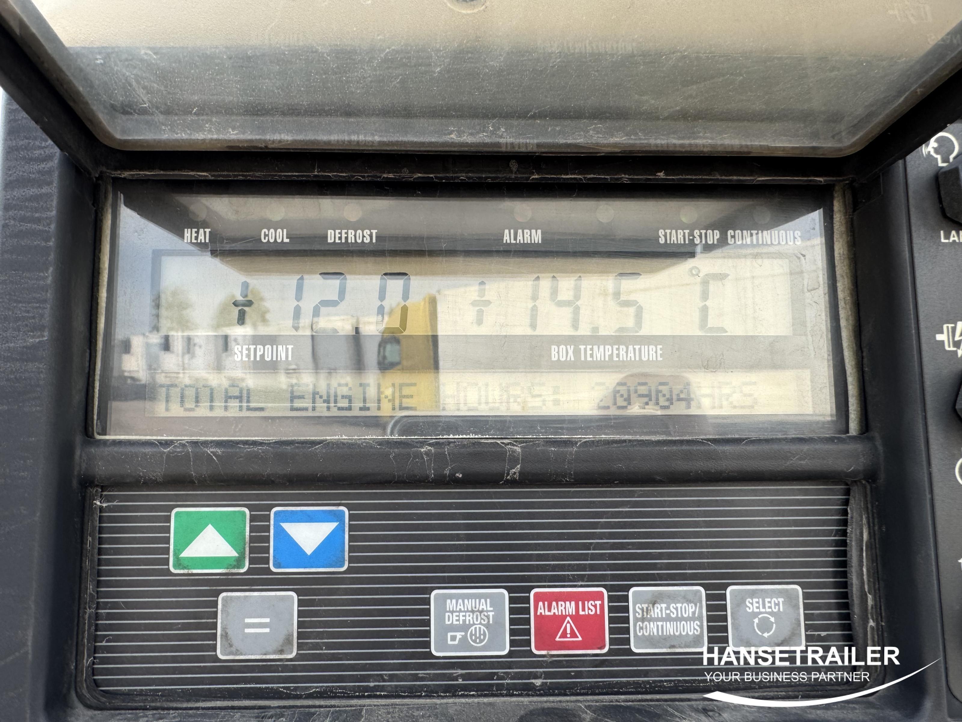 2015 Semitrailer Reefer Schmitz SKO 24 FP60 7cm Double deck Doppelstock