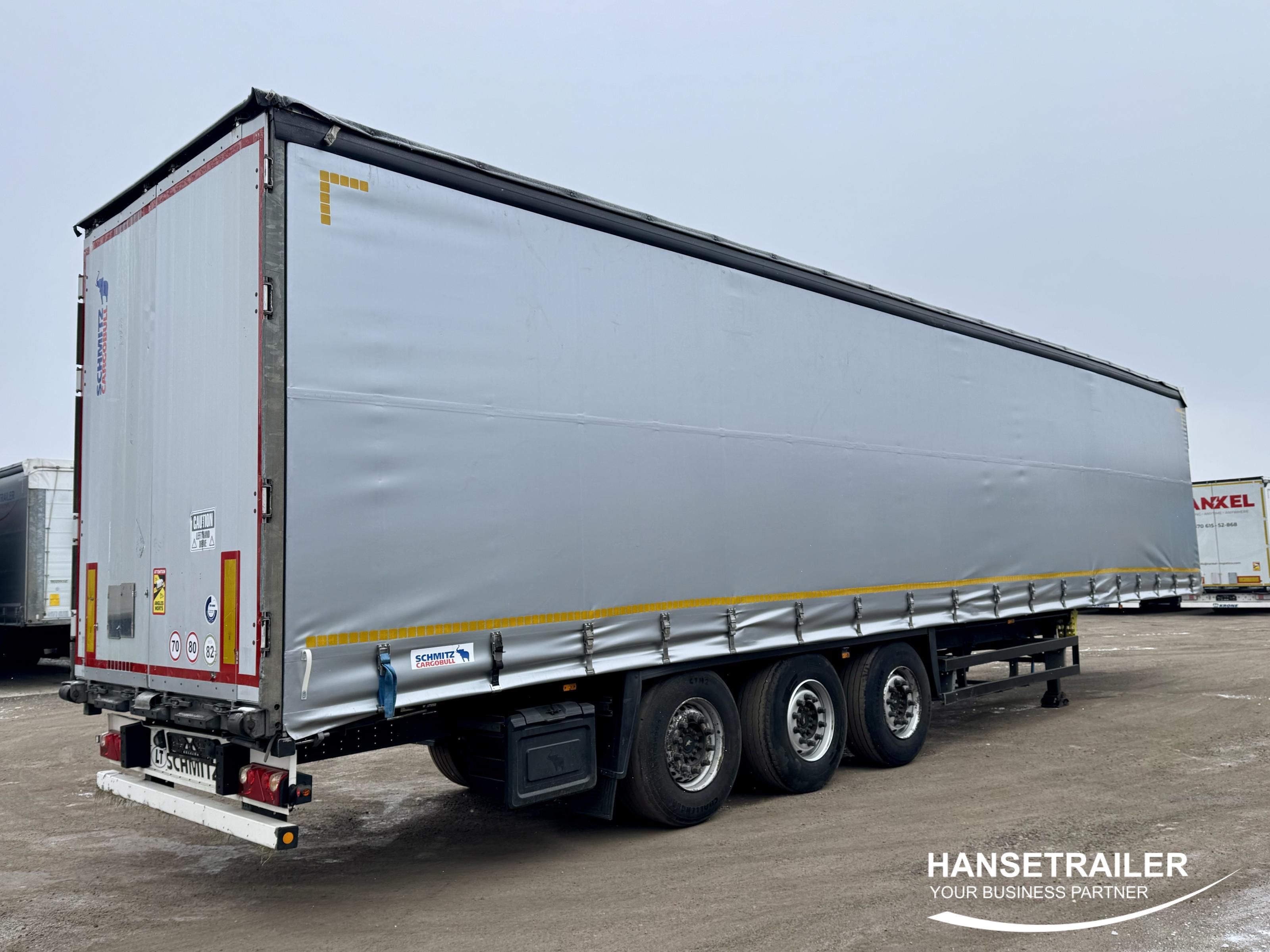 2016 Puoliperävaunu Pressukapelli Schmitz SCS 24 Multilock XL