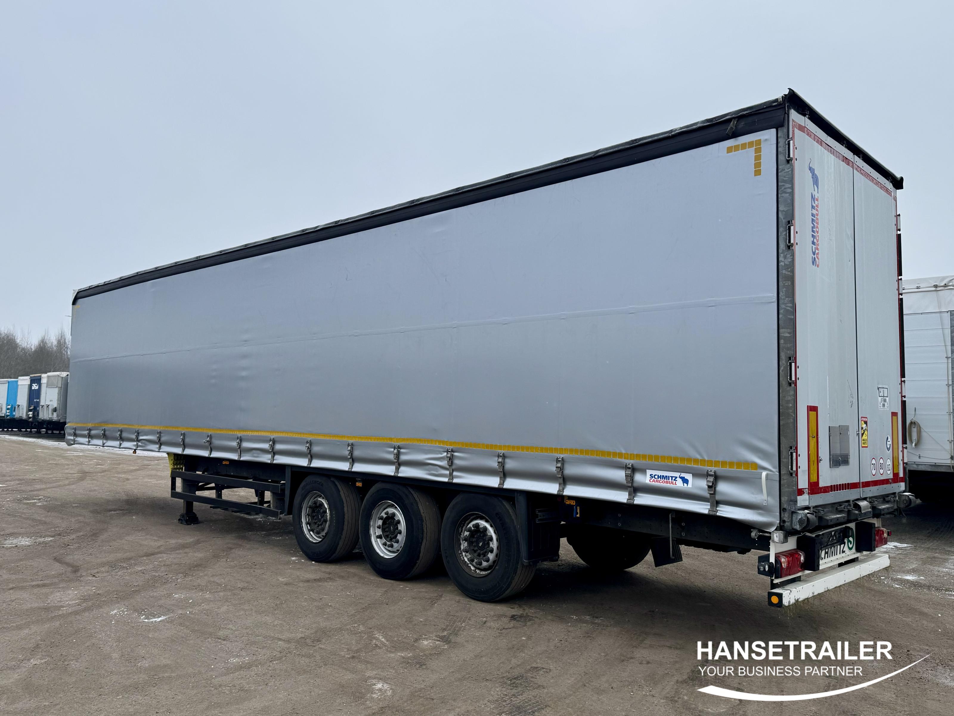 2016 Puoliperävaunu Pressukapelli Schmitz SCS 24 Multilock XL