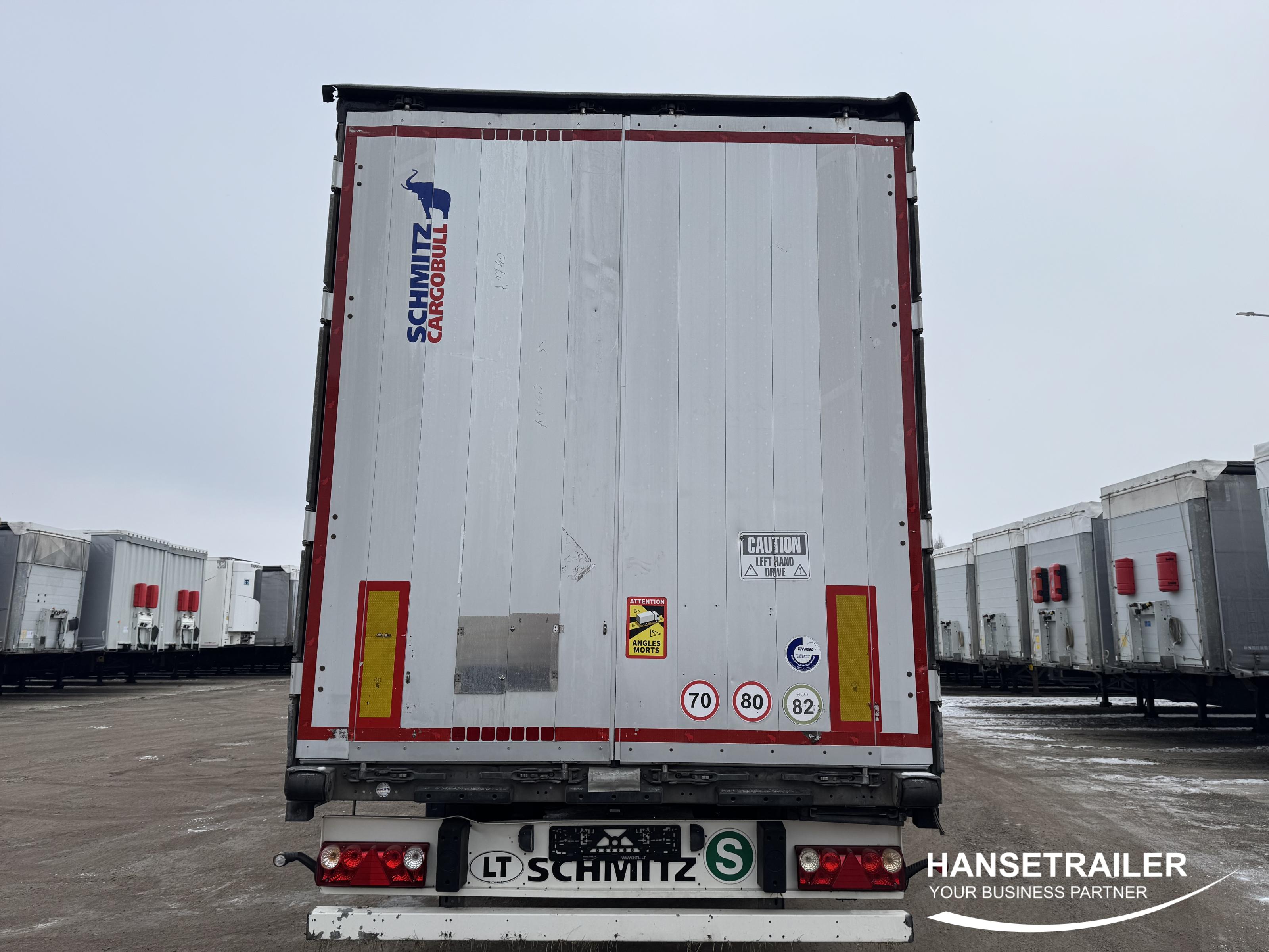 2016 Puoliperävaunu Pressukapelli Schmitz SCS 24 Multilock XL