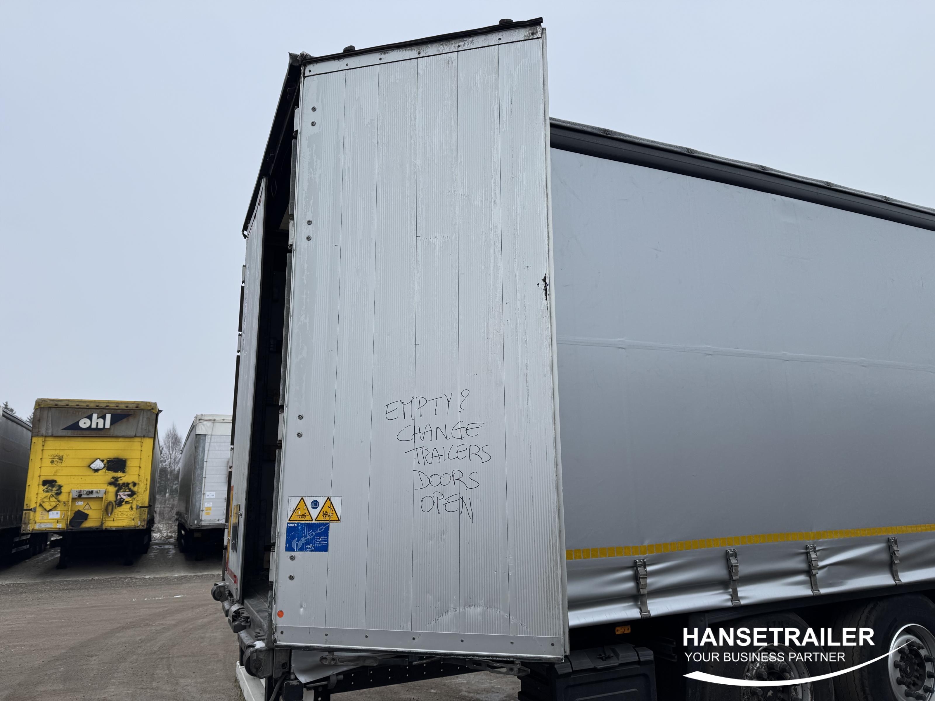 2016 Puoliperävaunu Pressukapelli Schmitz SCS 24 Multilock XL