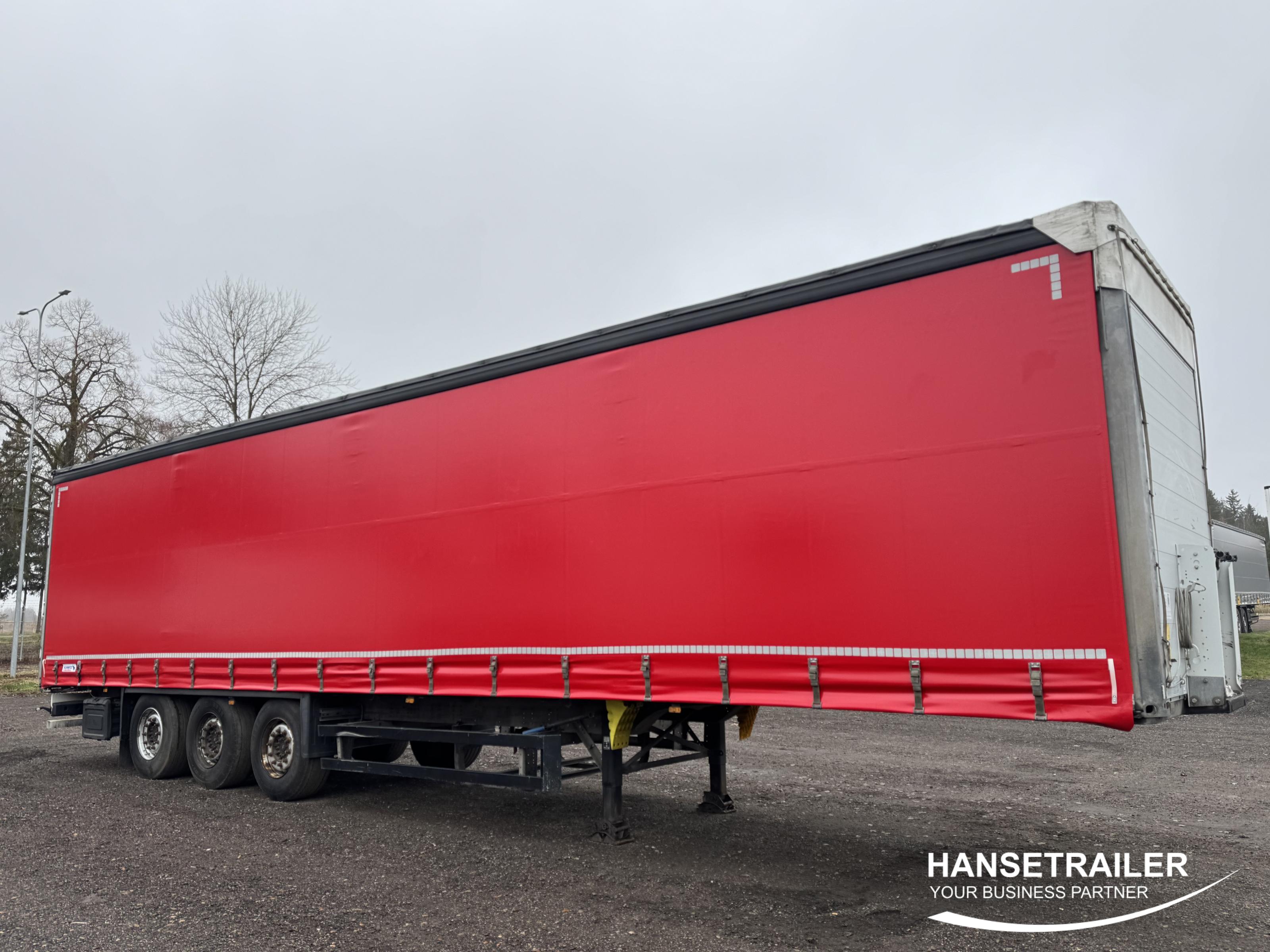 2016 Puoliperävaunu Pressukapelli Schmitz SCS 24 Multilock XL