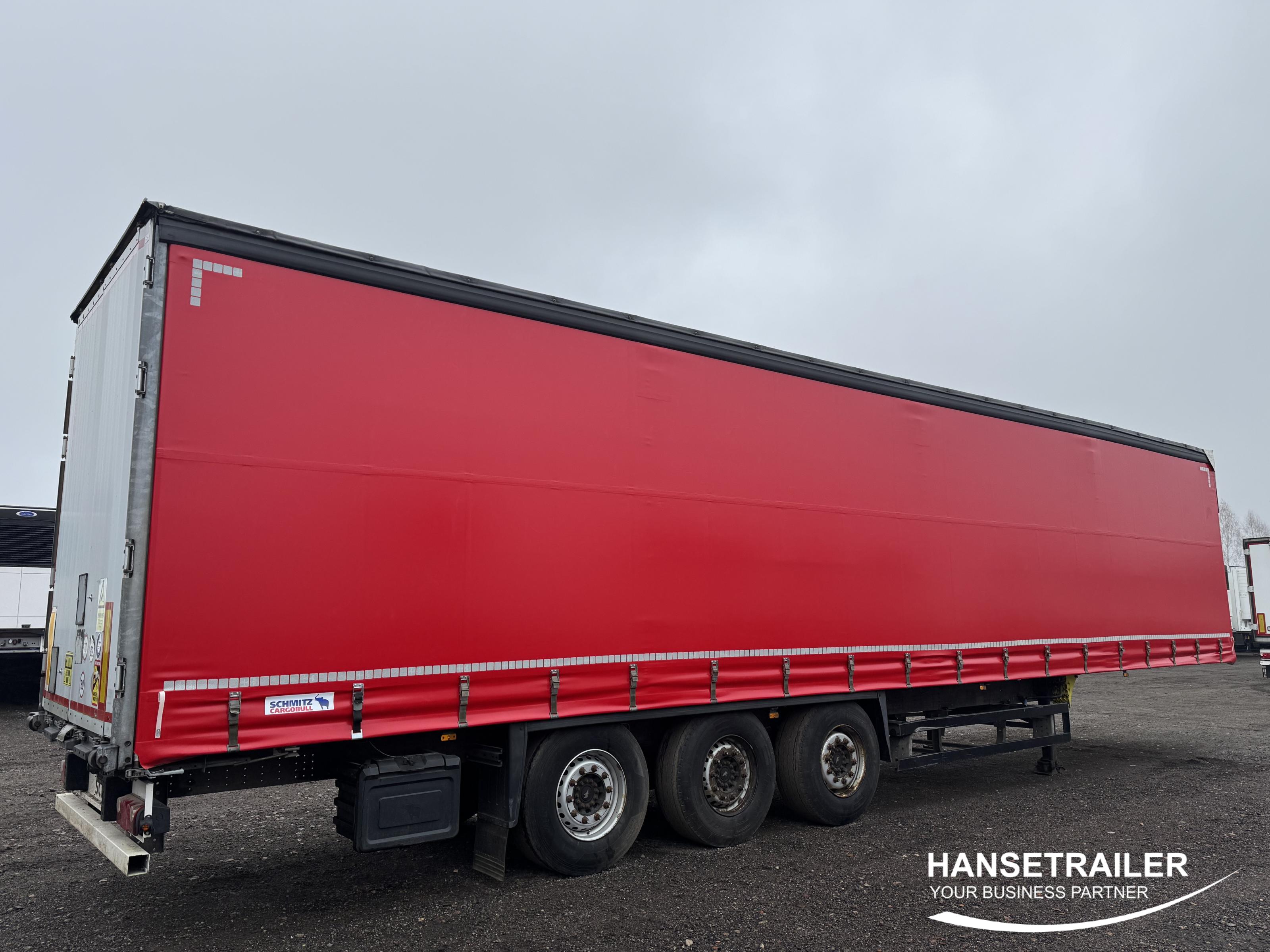 2016 Puoliperävaunu Pressukapelli Schmitz SCS 24 Multilock XL