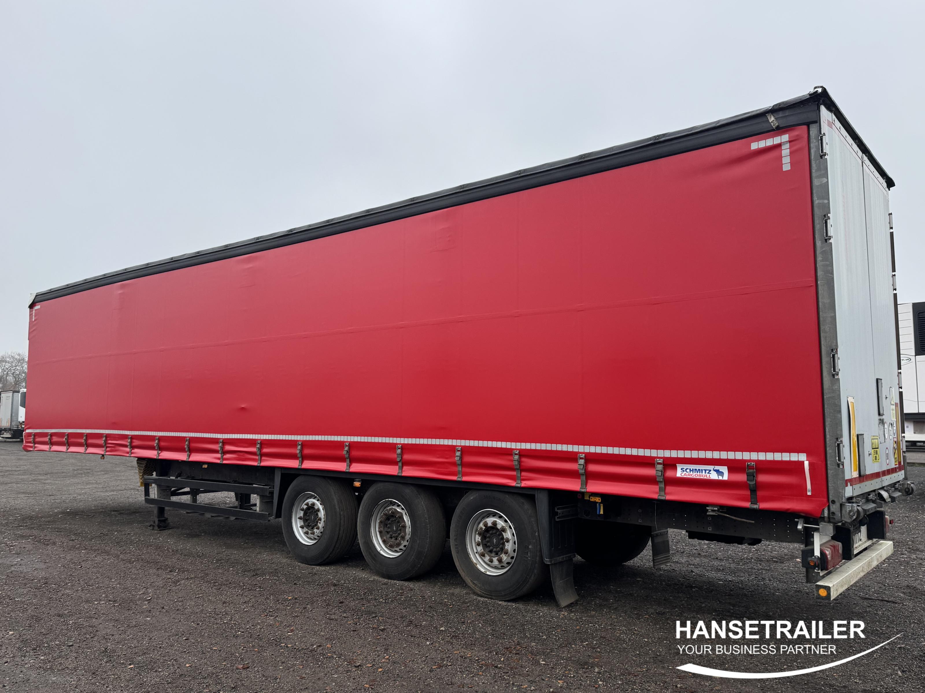 2016 Puoliperävaunu Pressukapelli Schmitz SCS 24 Multilock XL