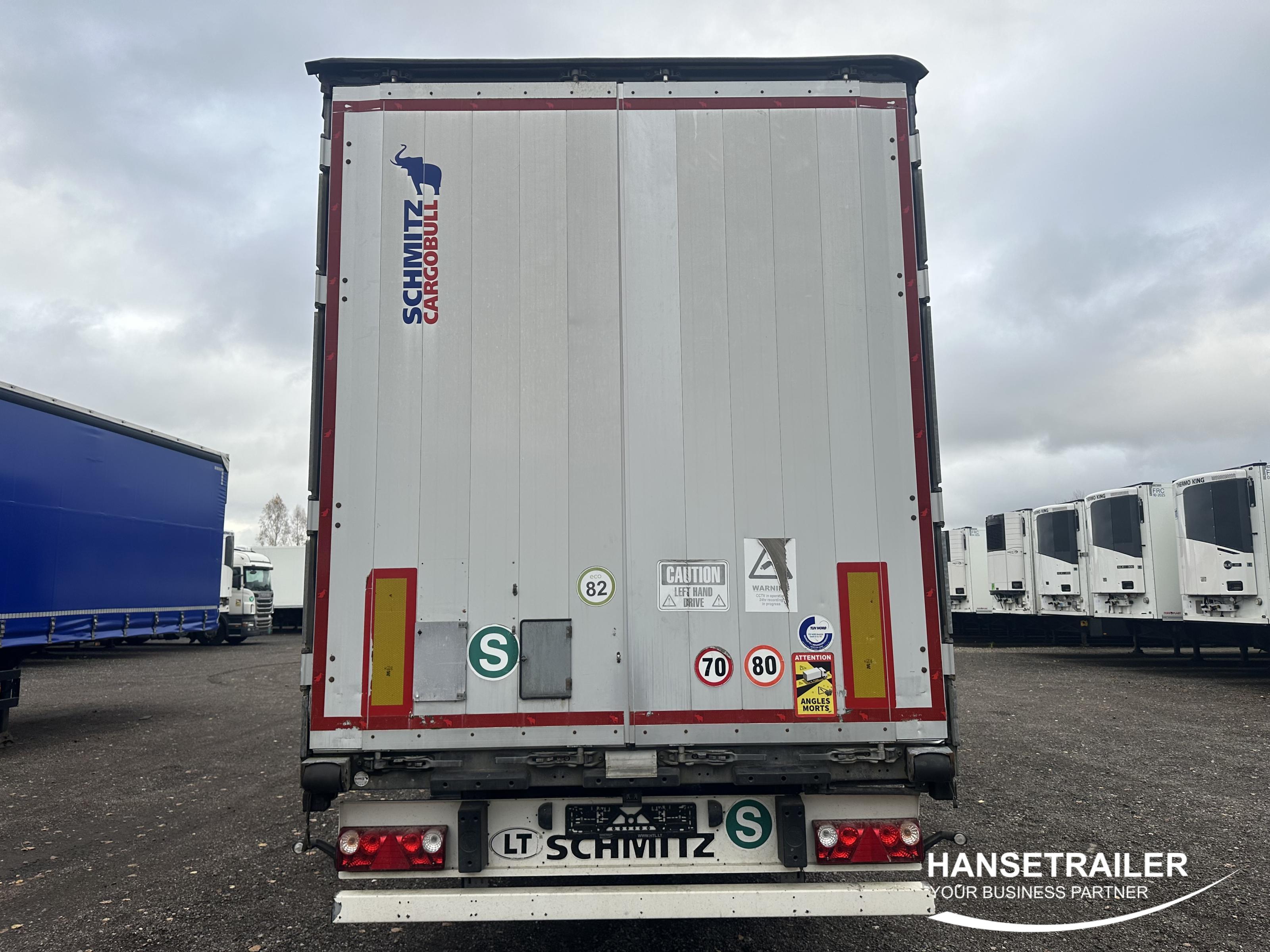 2016 Puoliperävaunu Pressukapelli Schmitz SCS 24 Multilock XL