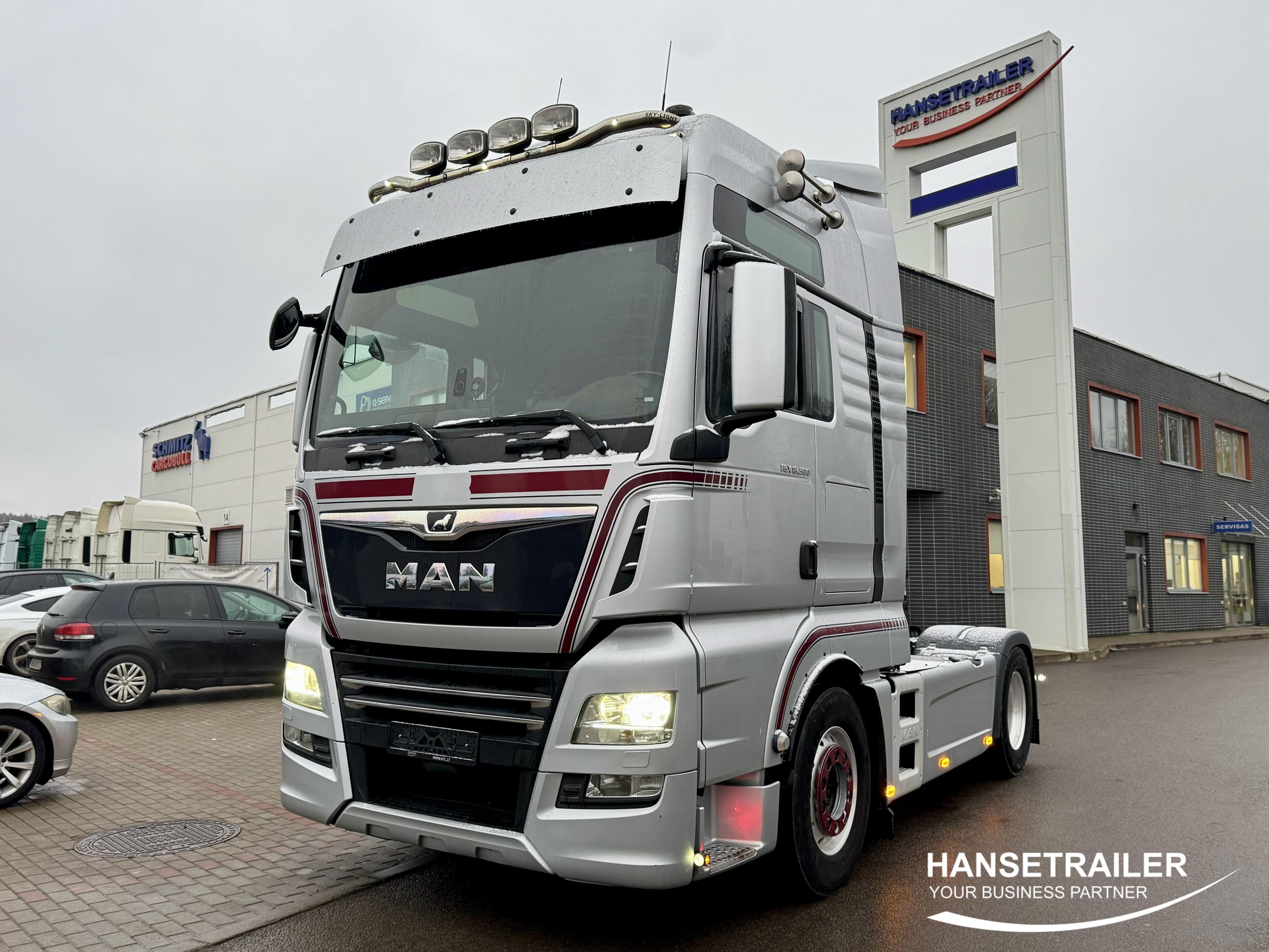 MAN トレーラー シルバー MAN TGX 18.500 XXL Retarder - 4x2 - Trucks @ Hanse Trailer