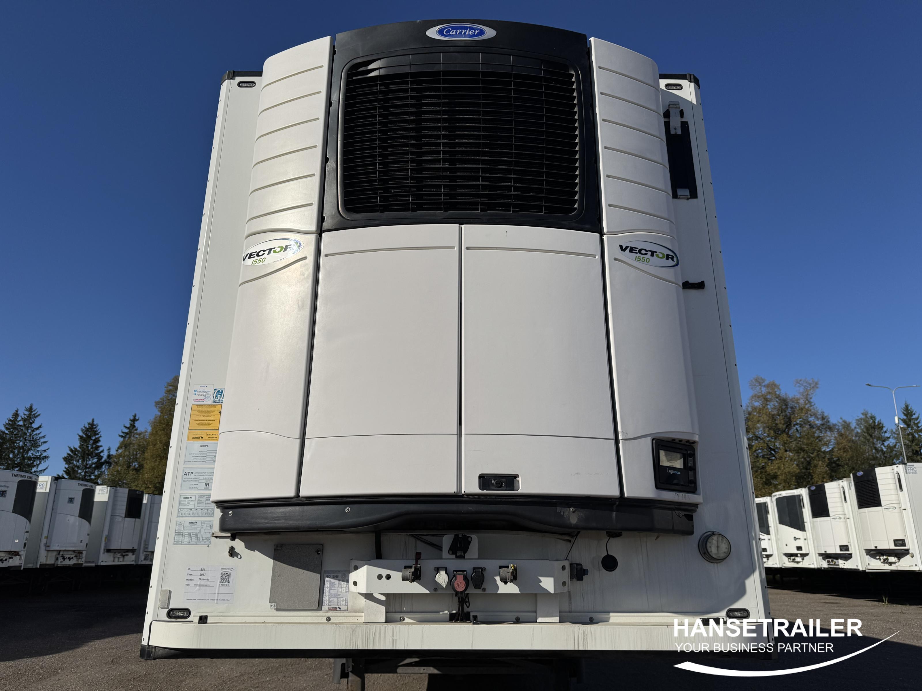 2017 Semitrailer Reefer Schmitz SKO 24 FP60 7cm Double Deck