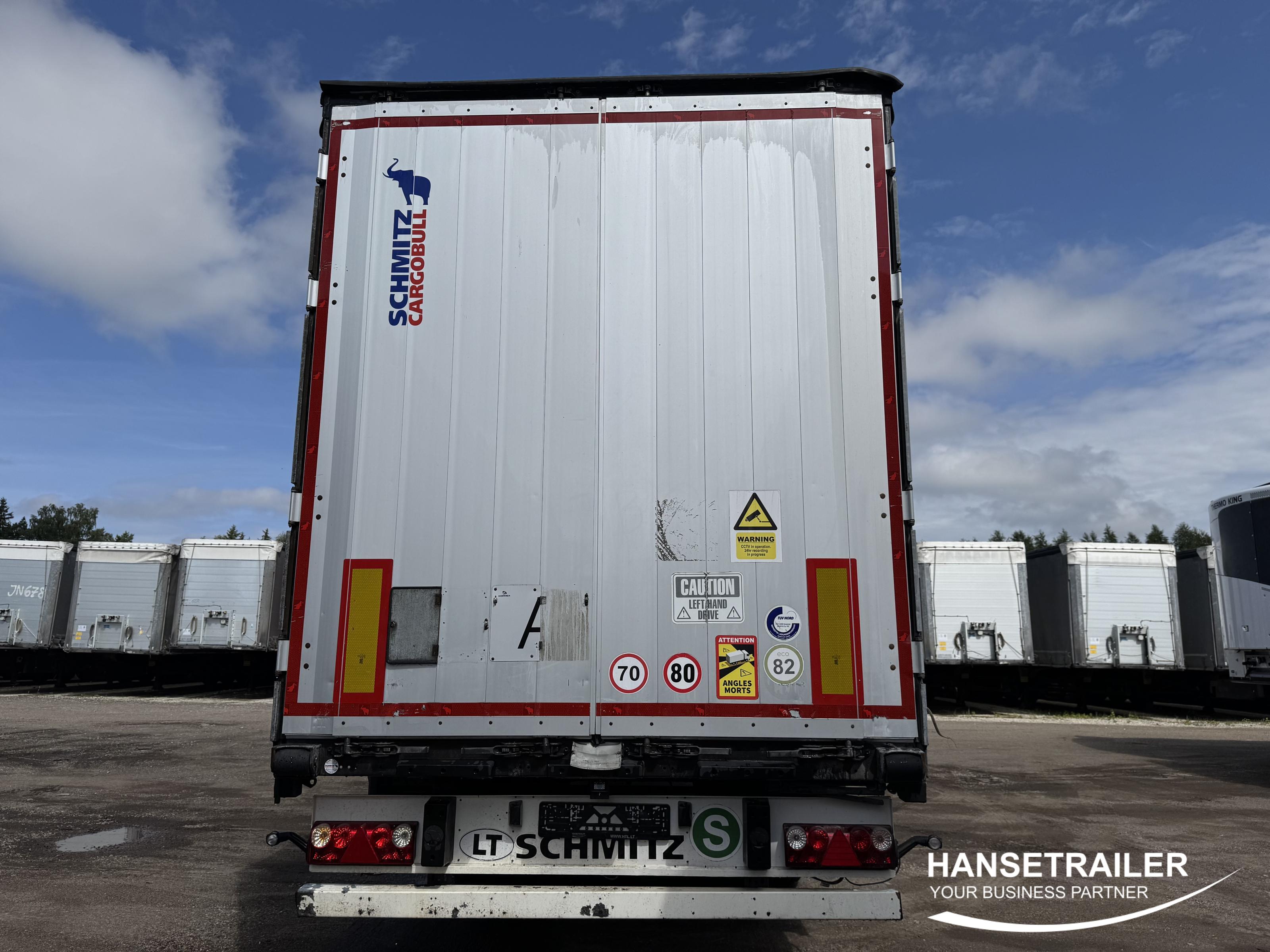 2016 Puoliperävaunu Pressukapelli Schmitz SCS 24 Multilock XL