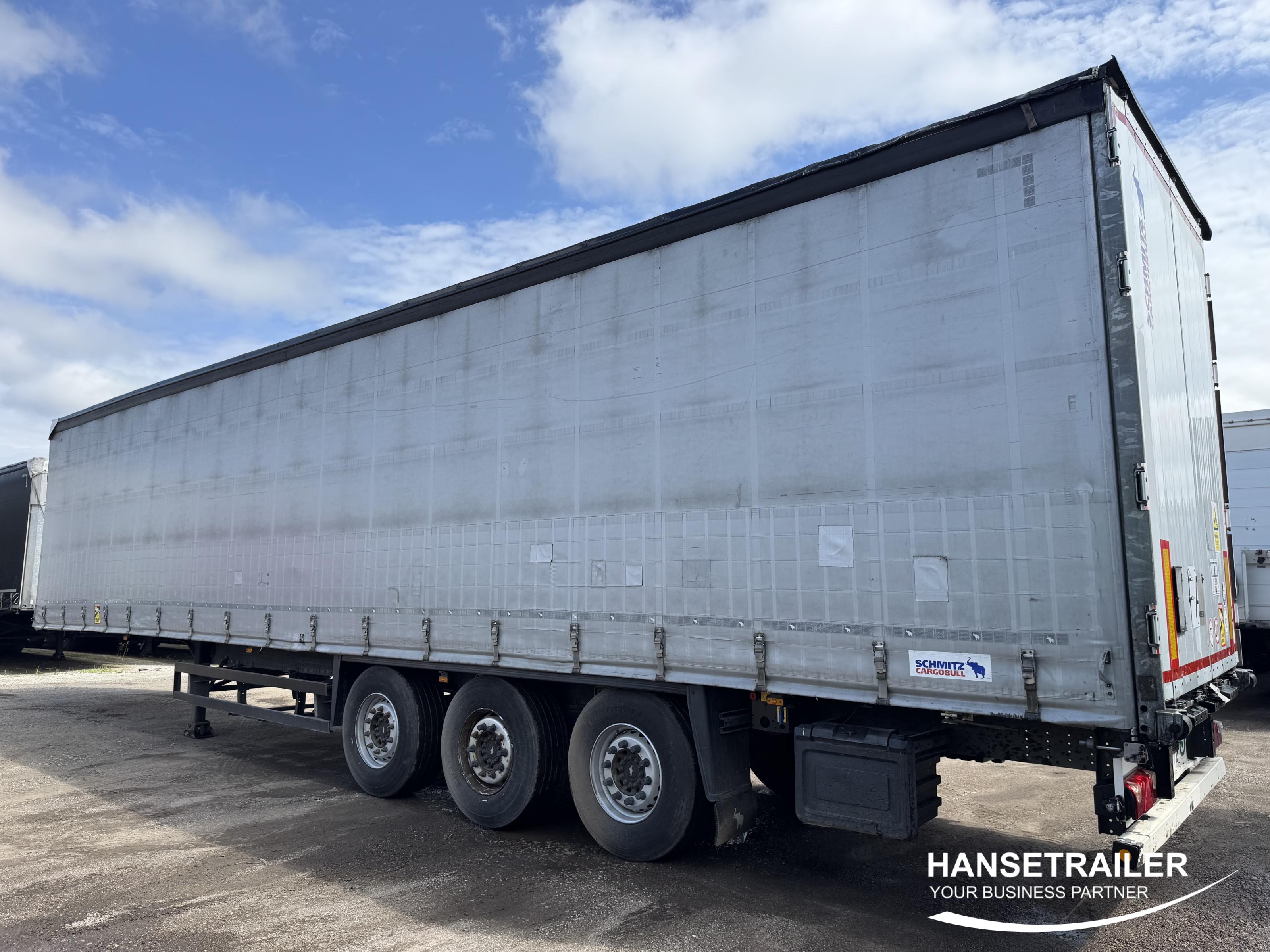 2016 Puoliperävaunu Pressukapelli Schmitz SCS 24 Multilock XL