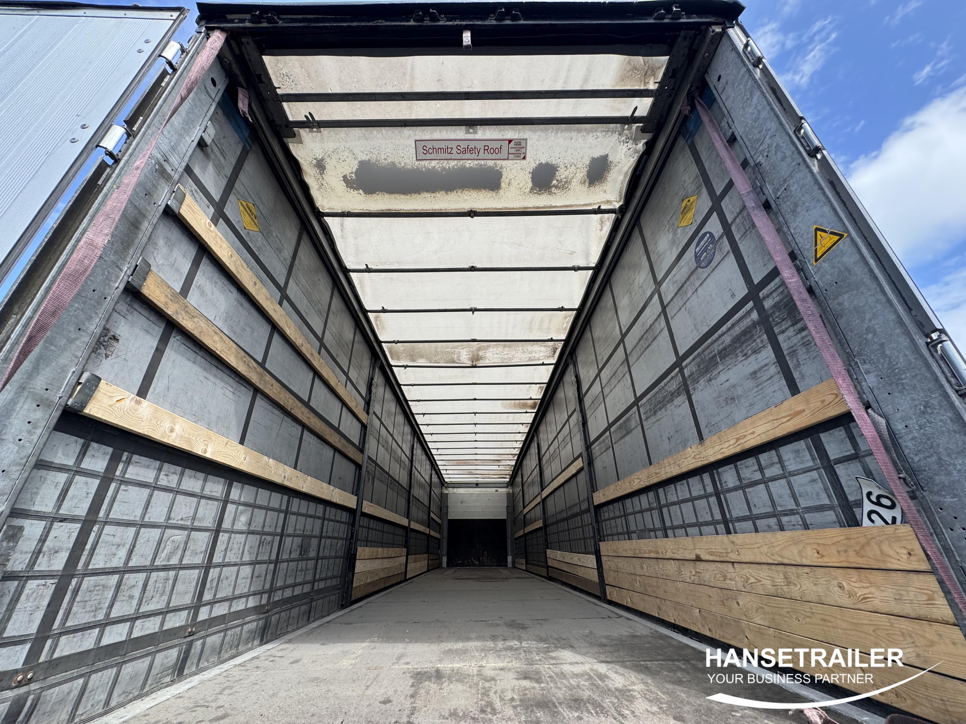 2016 Puoliperävaunu Pressukapelli Schmitz SCS 24 Multilock XL