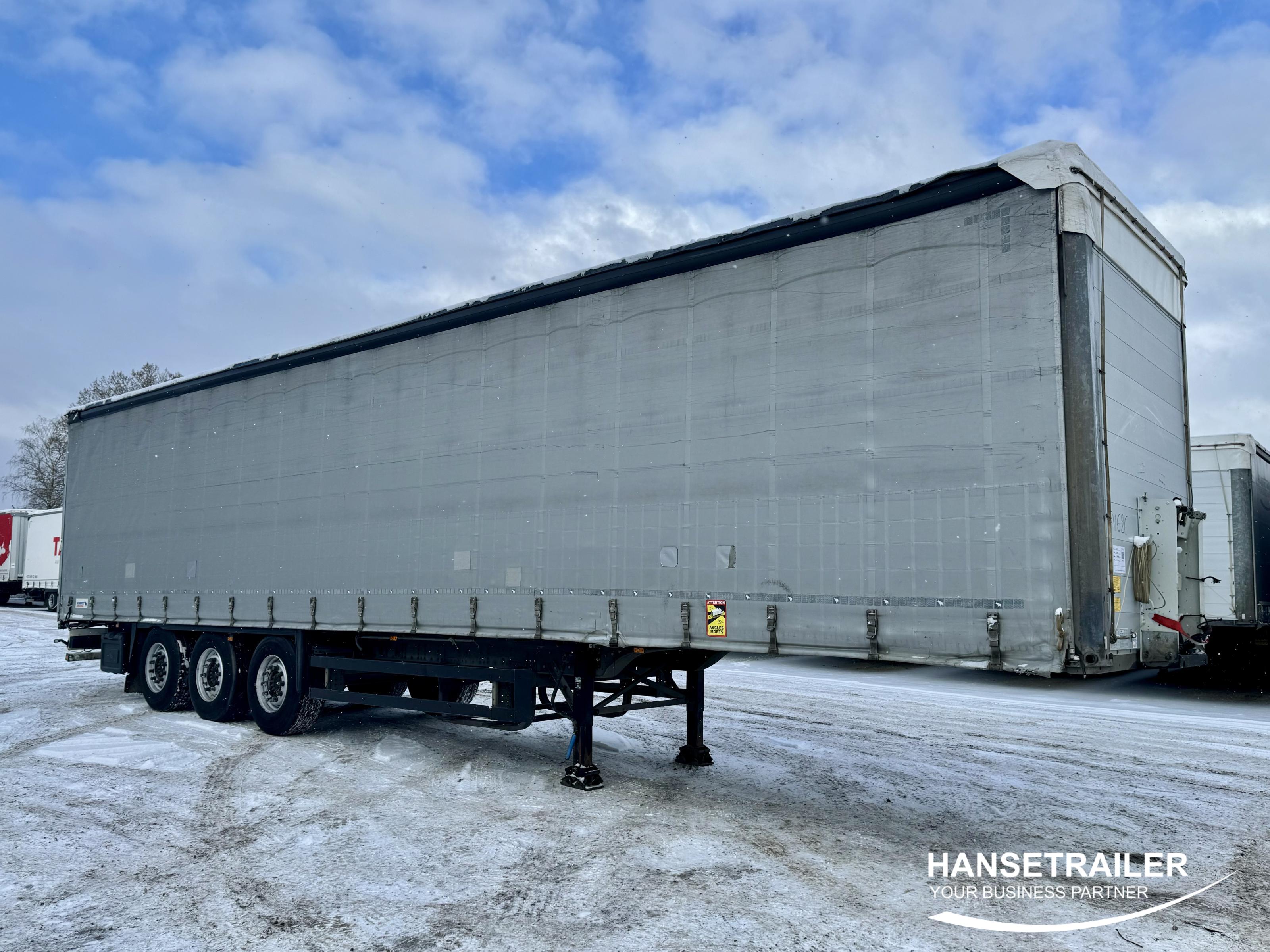 2016 Puoliperävaunu Pressukapelli Schmitz SCS 24 Multilock XL
