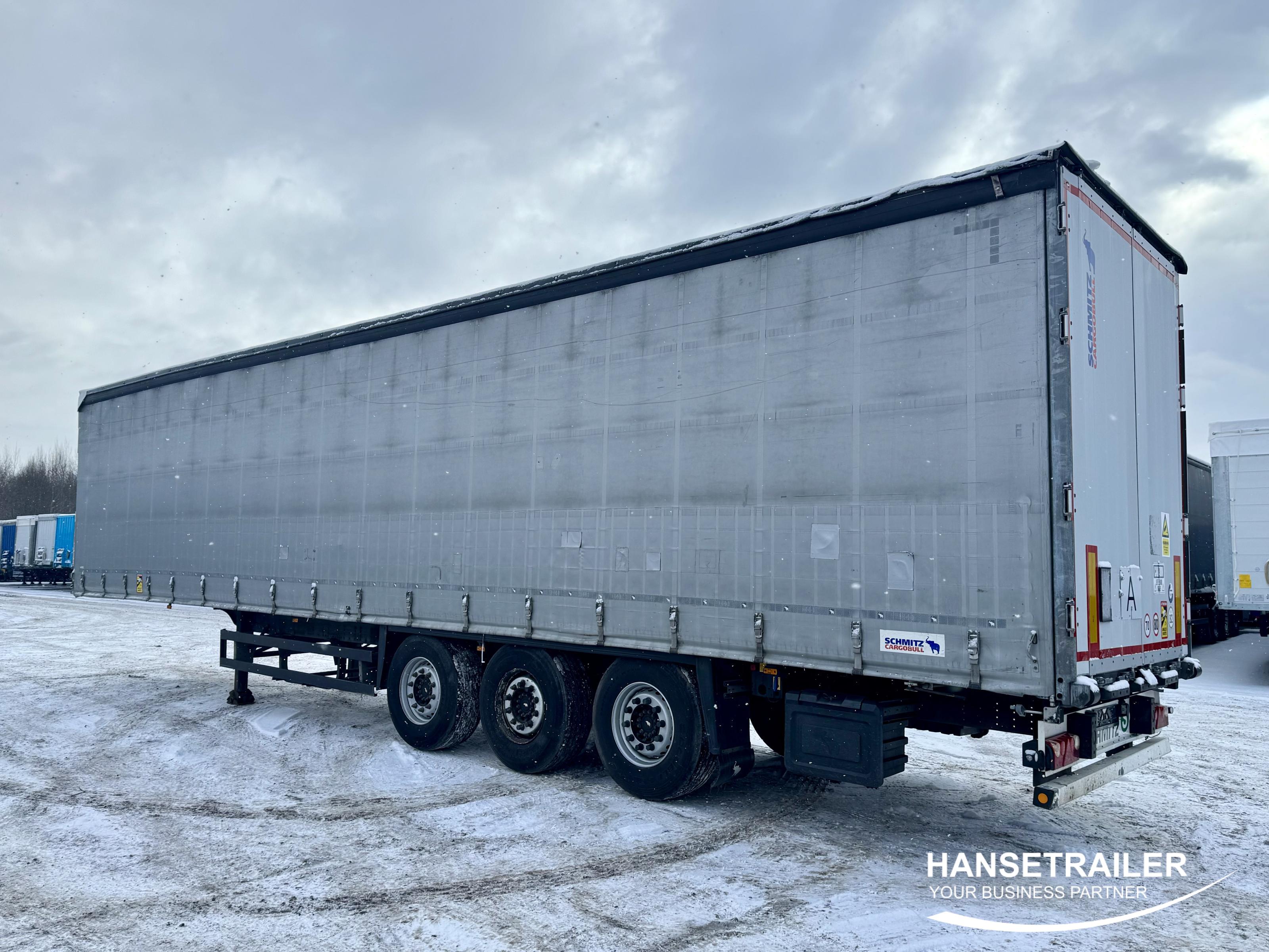 2016 Puoliperävaunu Pressukapelli Schmitz SCS 24 Multilock XL