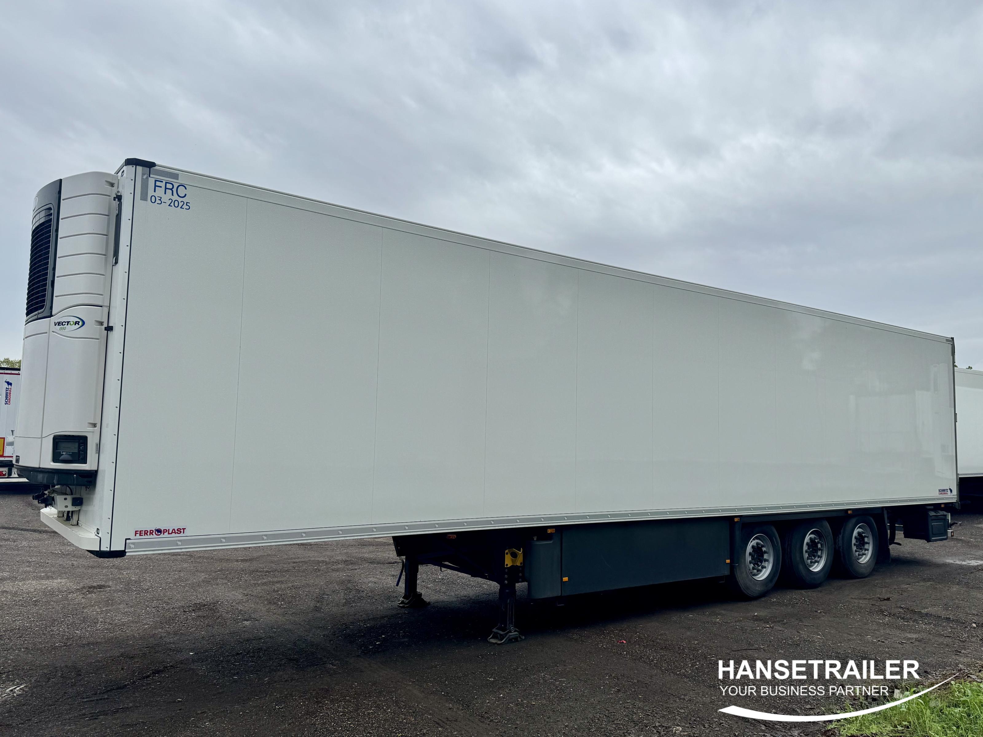 2019 Puspriekabė Šaldytuvas Schmitz SCB*S3B 7cm Doubledeck Doppelstock