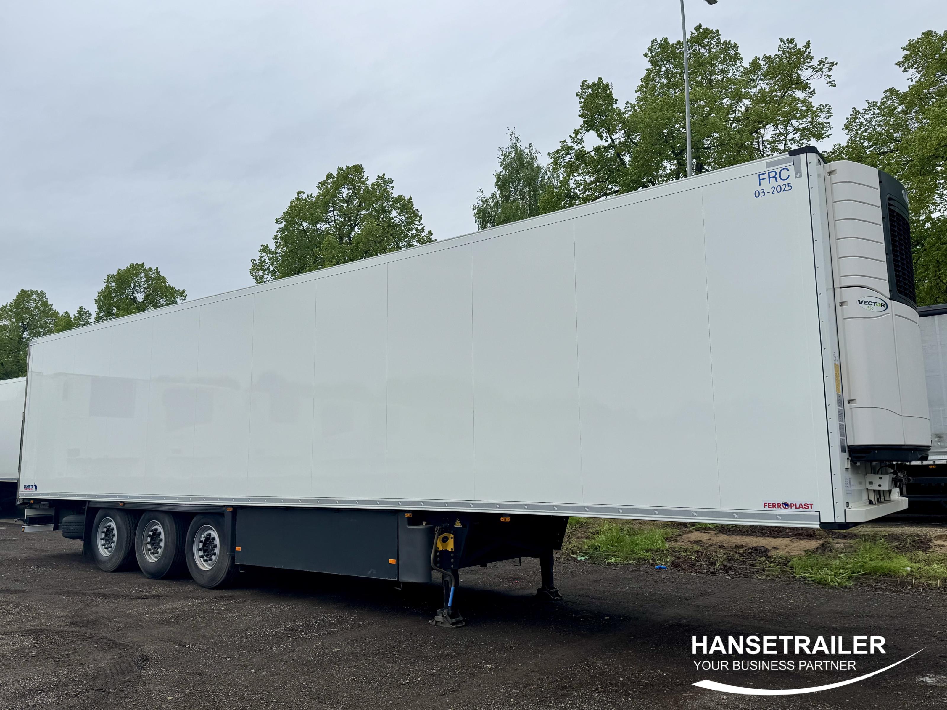 2019 Puspriekabė Šaldytuvas Schmitz SCB*S3B 7cm Doubledeck Doppelstock