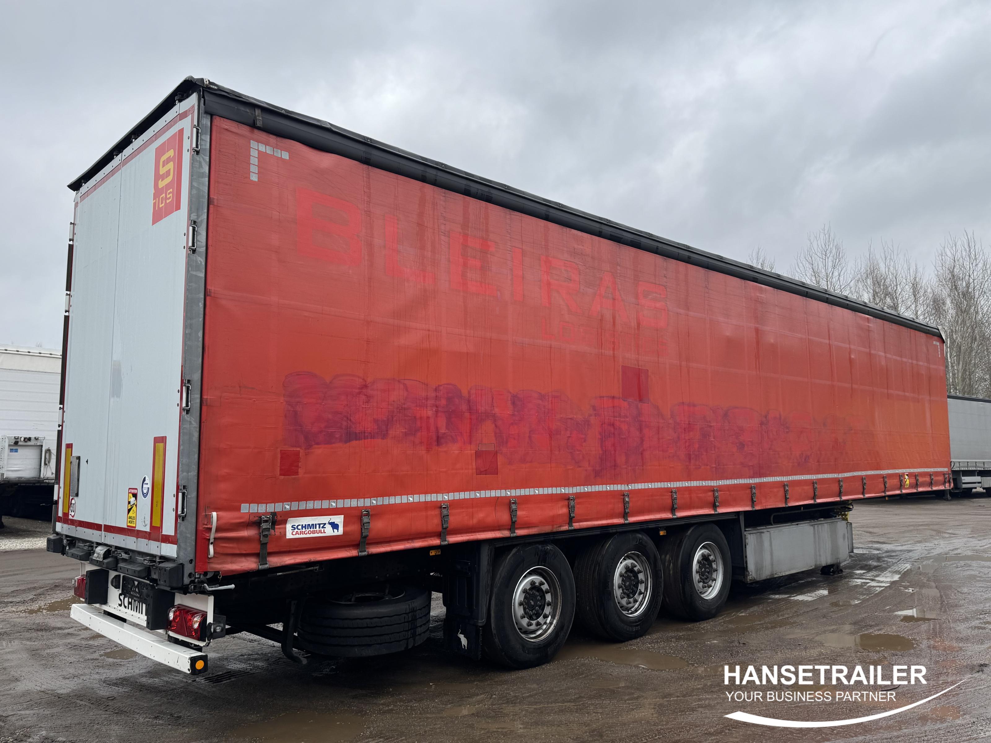2017 Puspriekabė Užuolaidinė Schmitz SCS 24/L Multilock XL