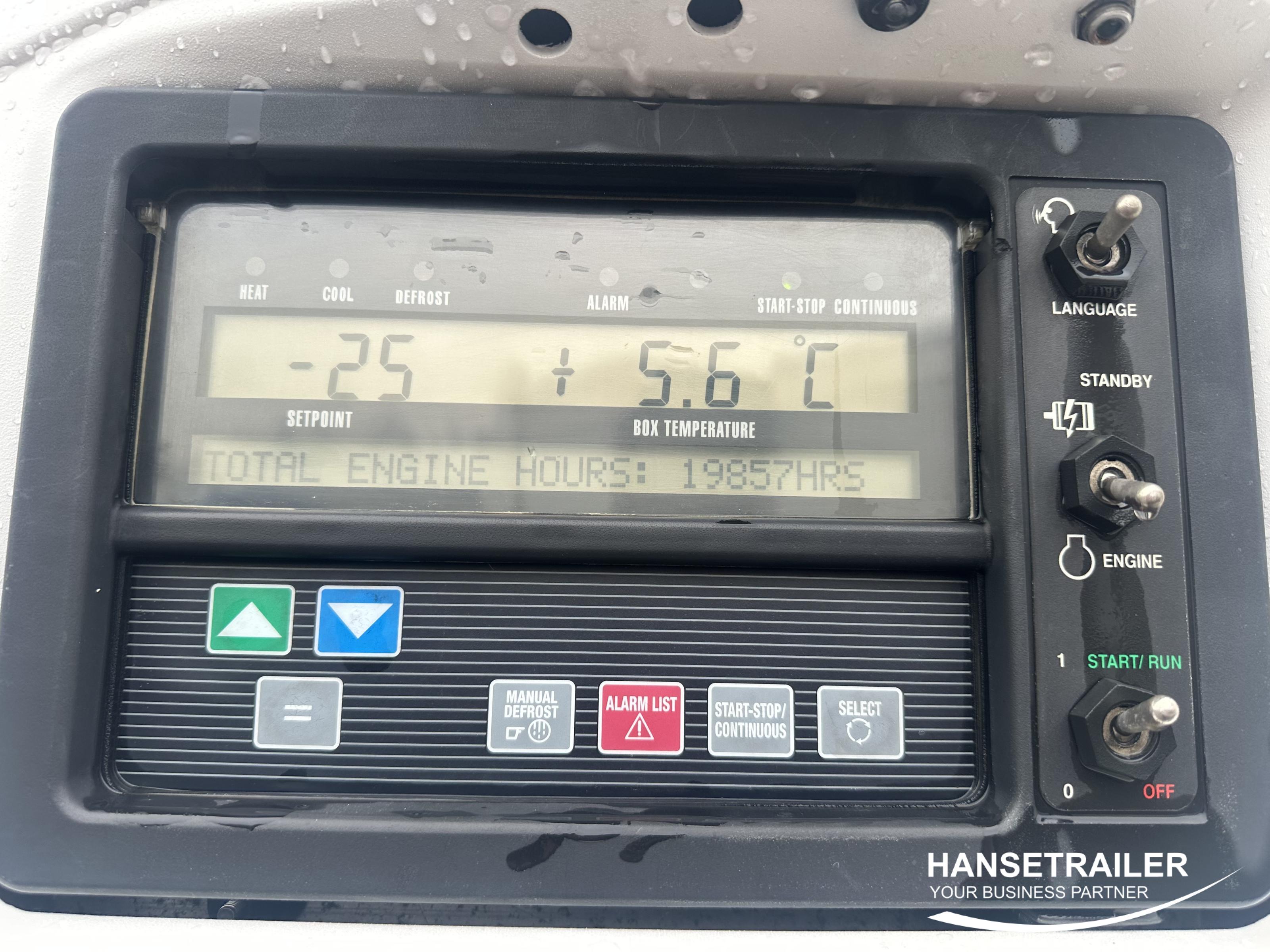 2015 Semitrailer Reefer Schmitz SKO 24 FP60 7cm Double Deck