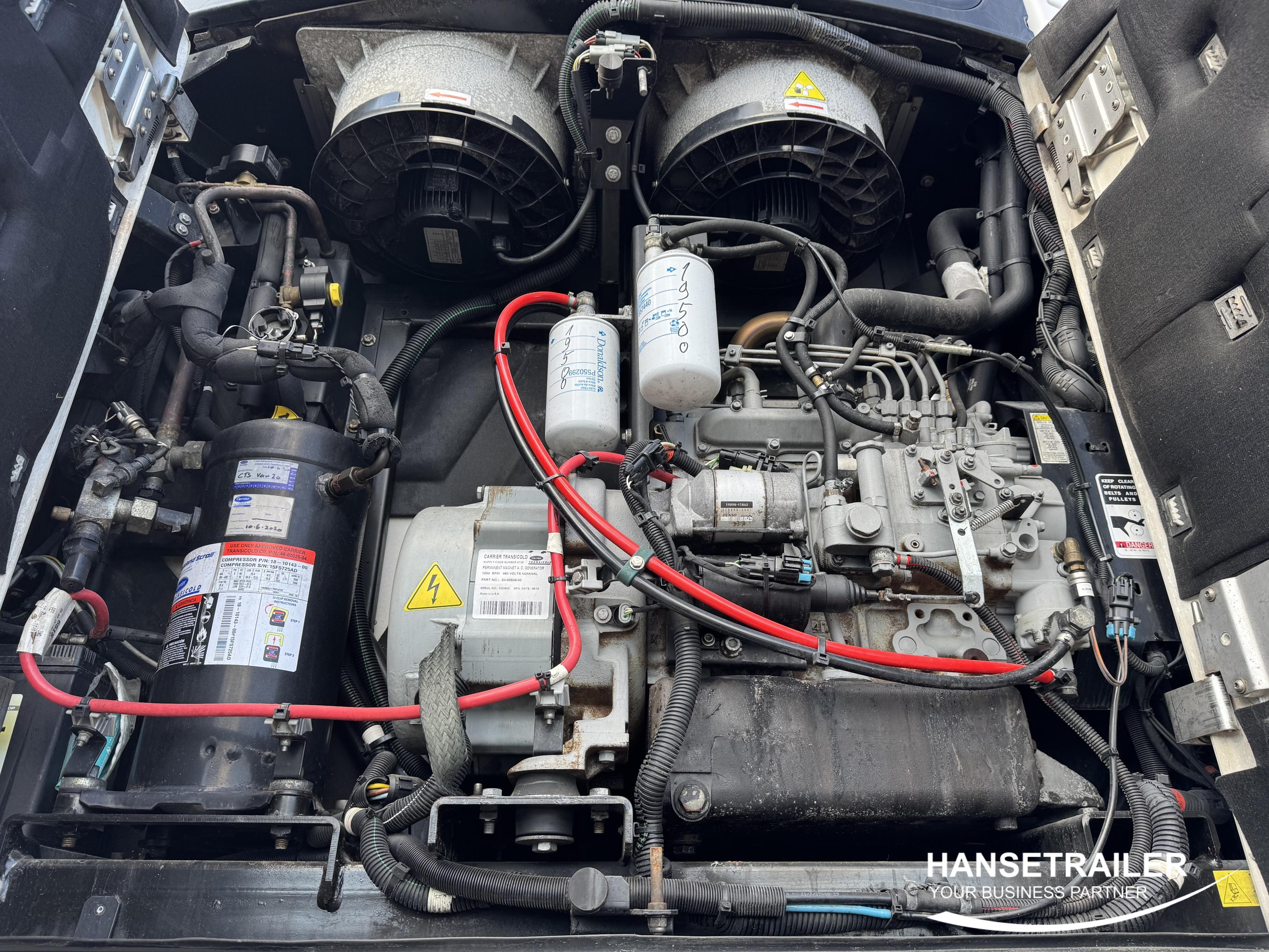 2015 Semitrailer Reefer Schmitz SKO 24 FP60 7cm Double Deck