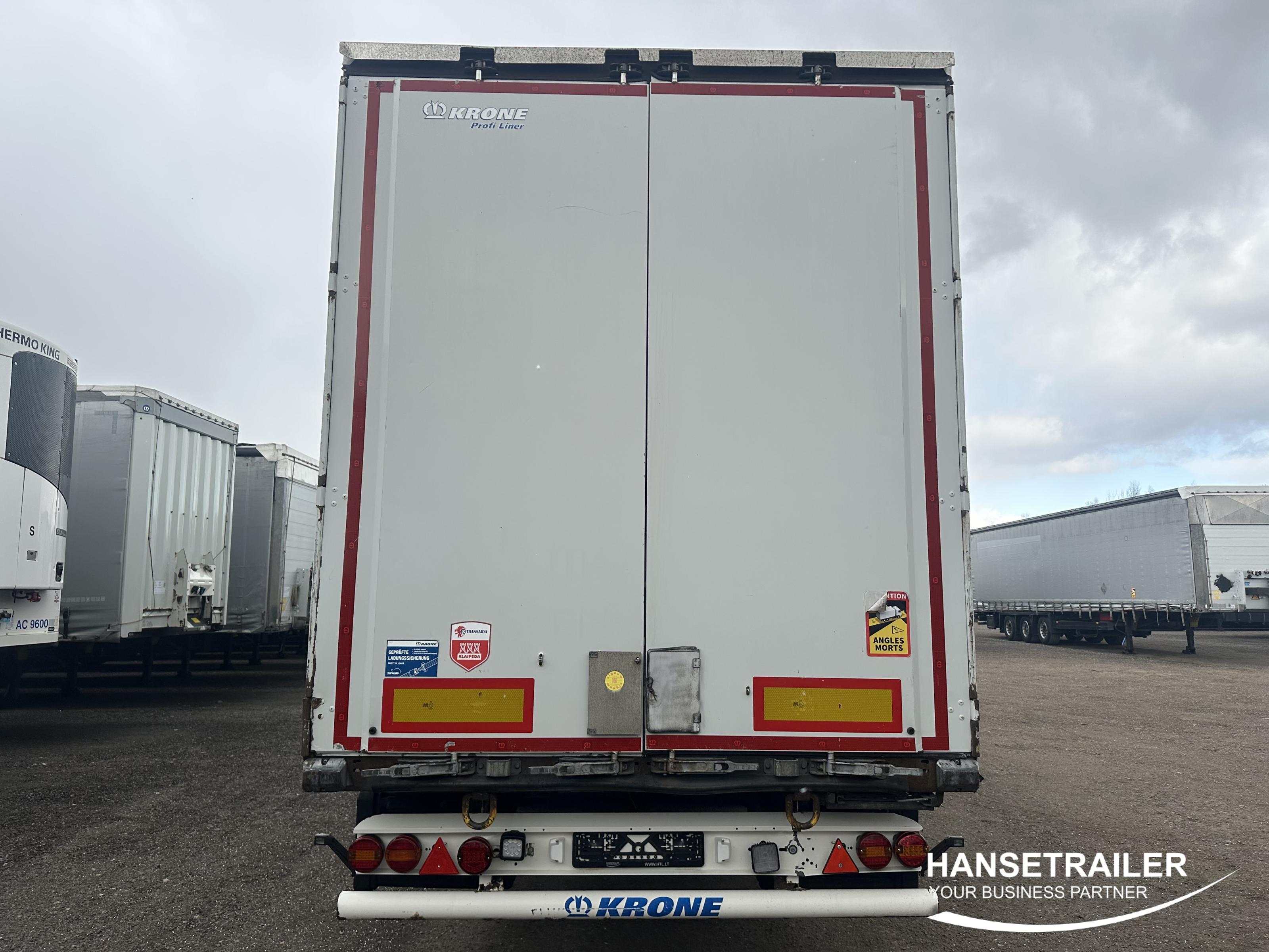 2017 Puspriekabė Užuolaidinė Krone SD SAF Lift Axle