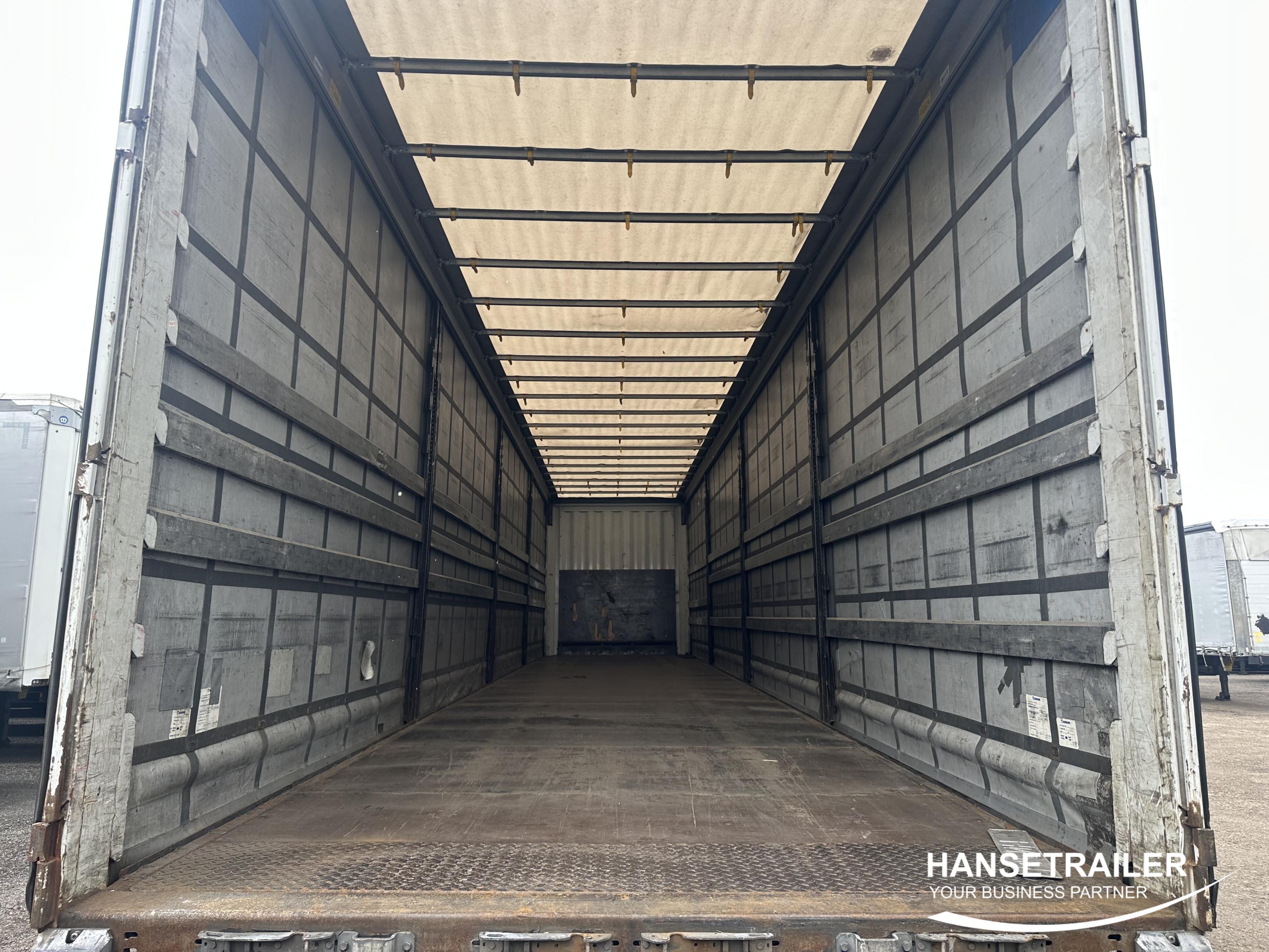 2017 Puspriekabė Užuolaidinė Krone SD SAF Lift Axle