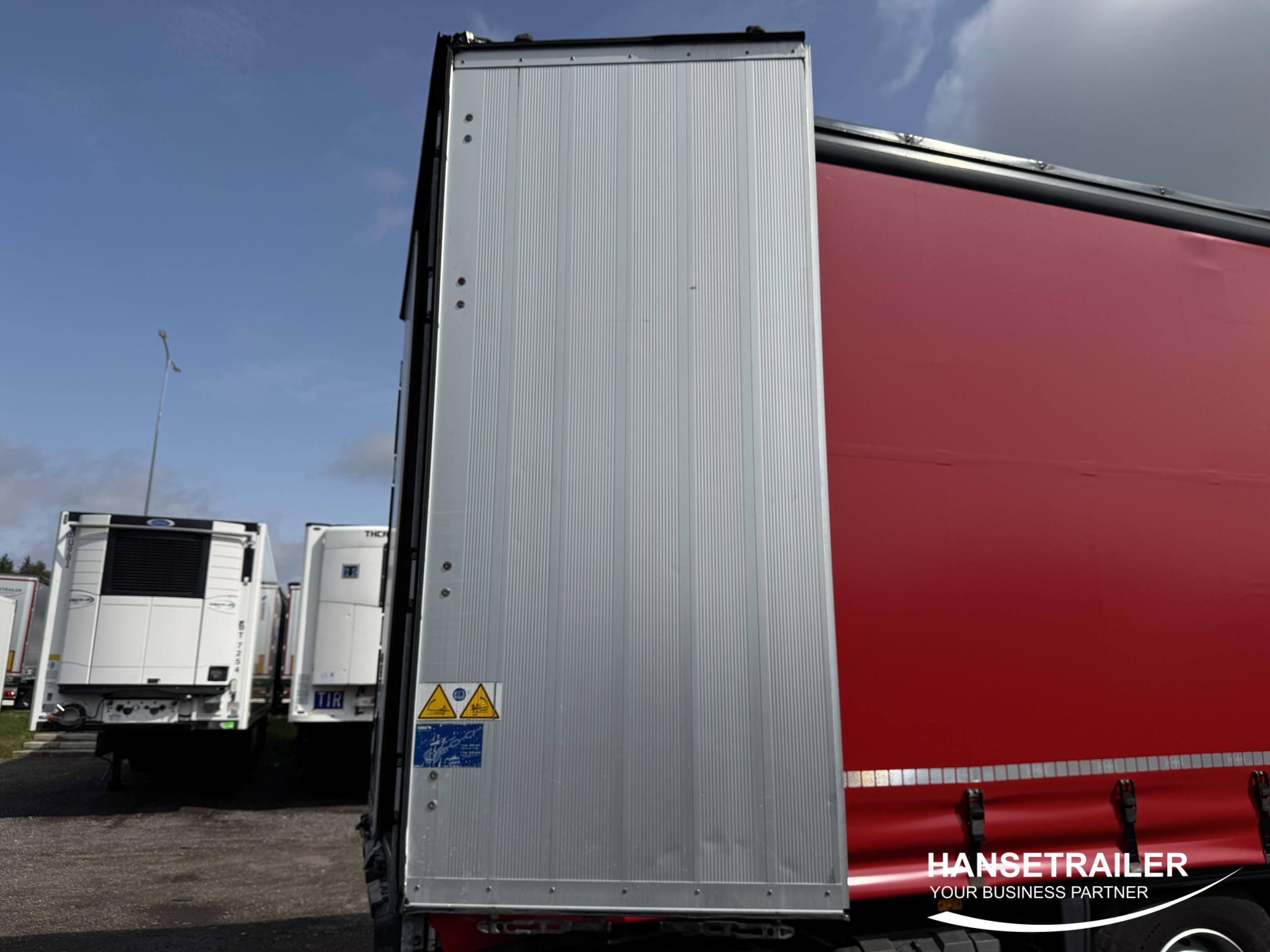 2018 Puspiekabe Gardīne Schmitz SCS 24 Multilock XL TA