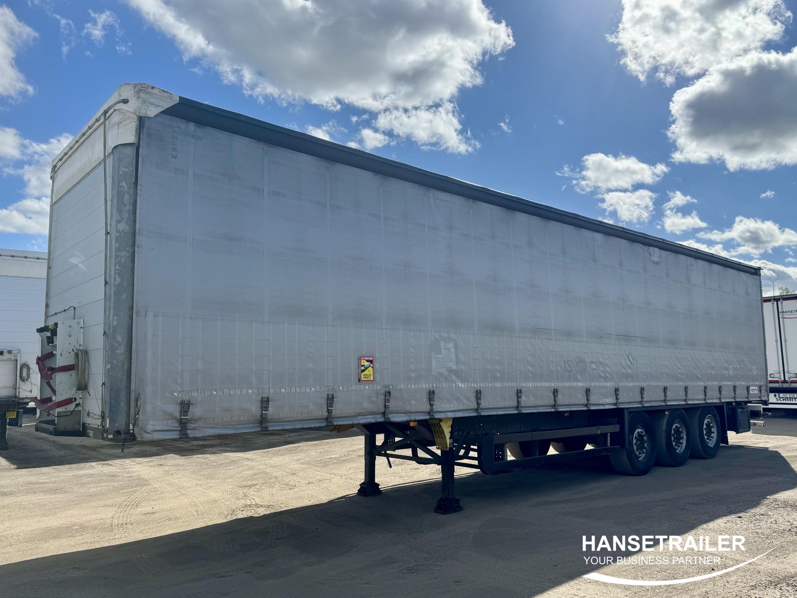 2018 Puoliperävaunu Pressukapelli Schmitz SCS 24 Multilock XL