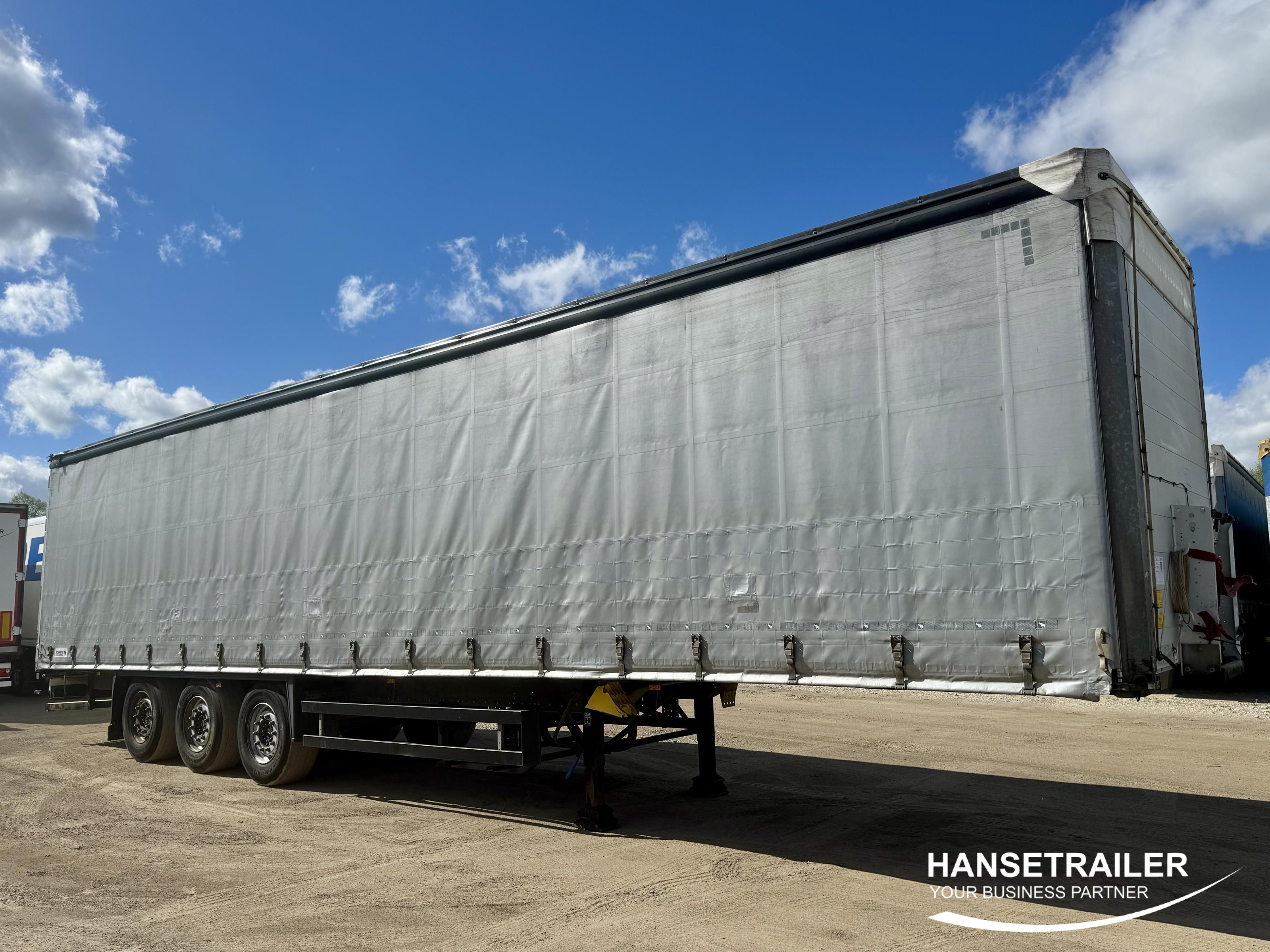 2018 Puoliperävaunu Pressukapelli Schmitz SCS 24 Multilock XL