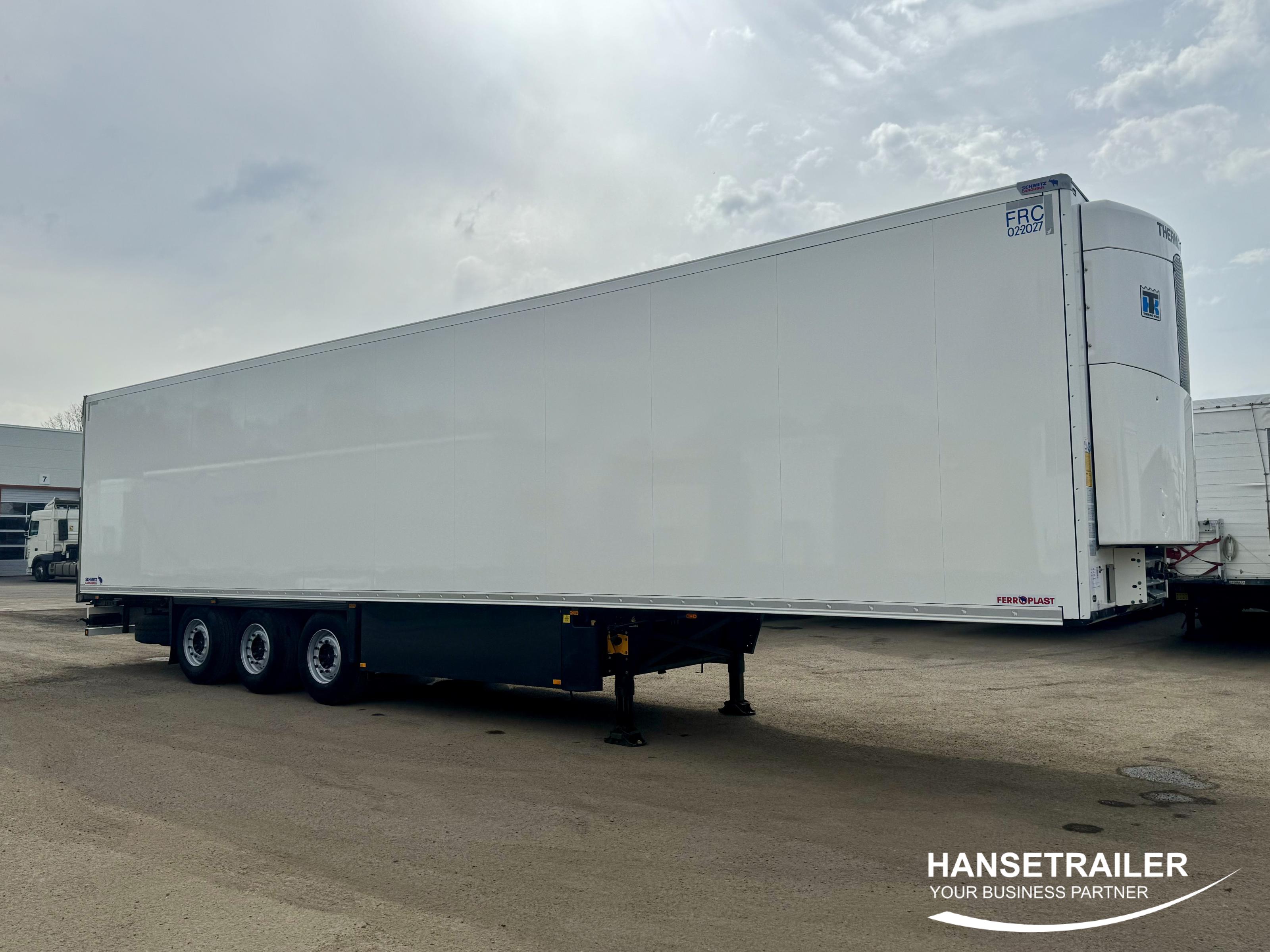 2021 Puspriekabė Šaldytuvas Schmitz SCB*S3B 7cm Thermoking Double deck