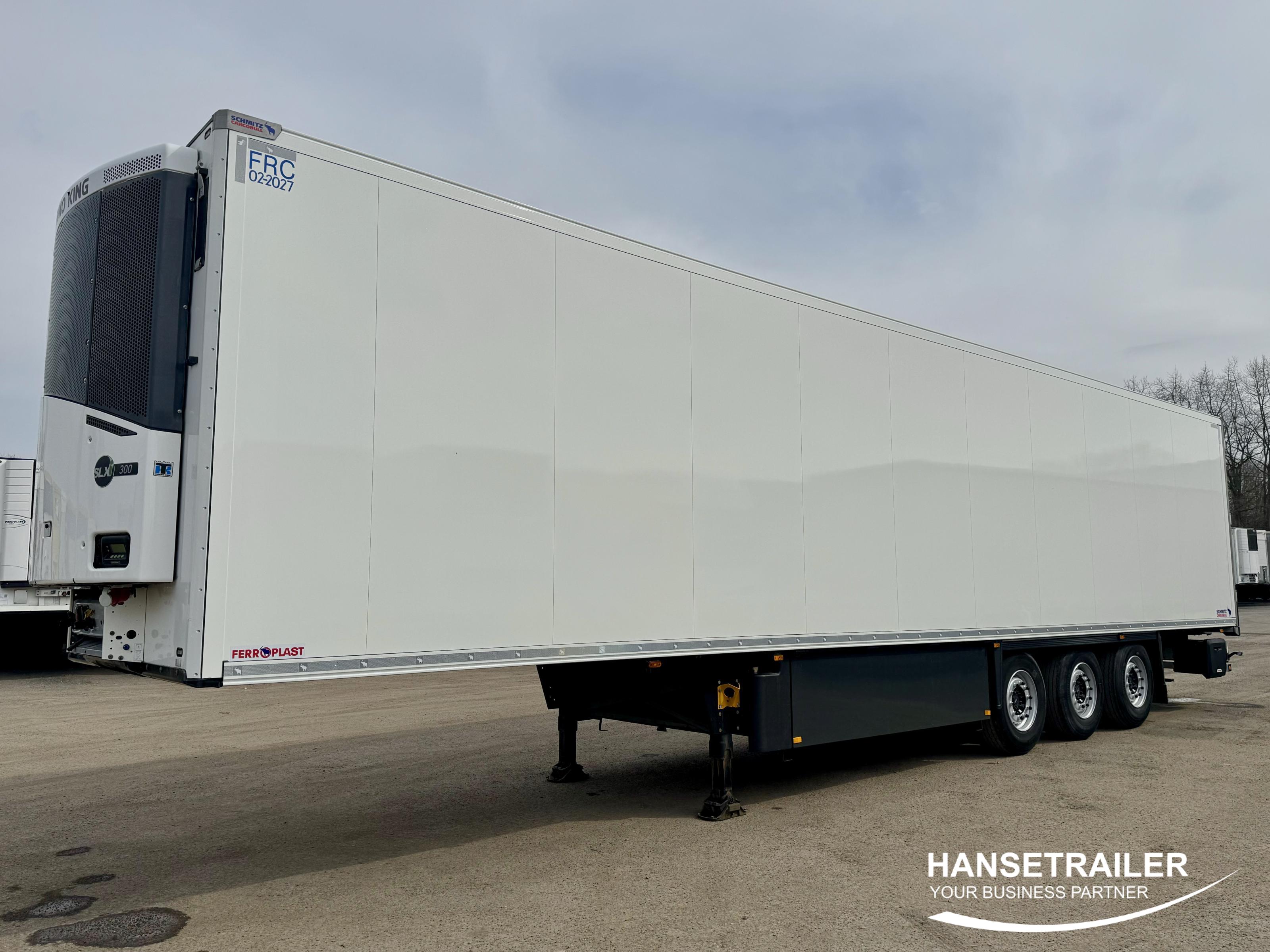 2021 Puspriekabė Šaldytuvas Schmitz SCB*S3B 7cm Thermoking Double deck