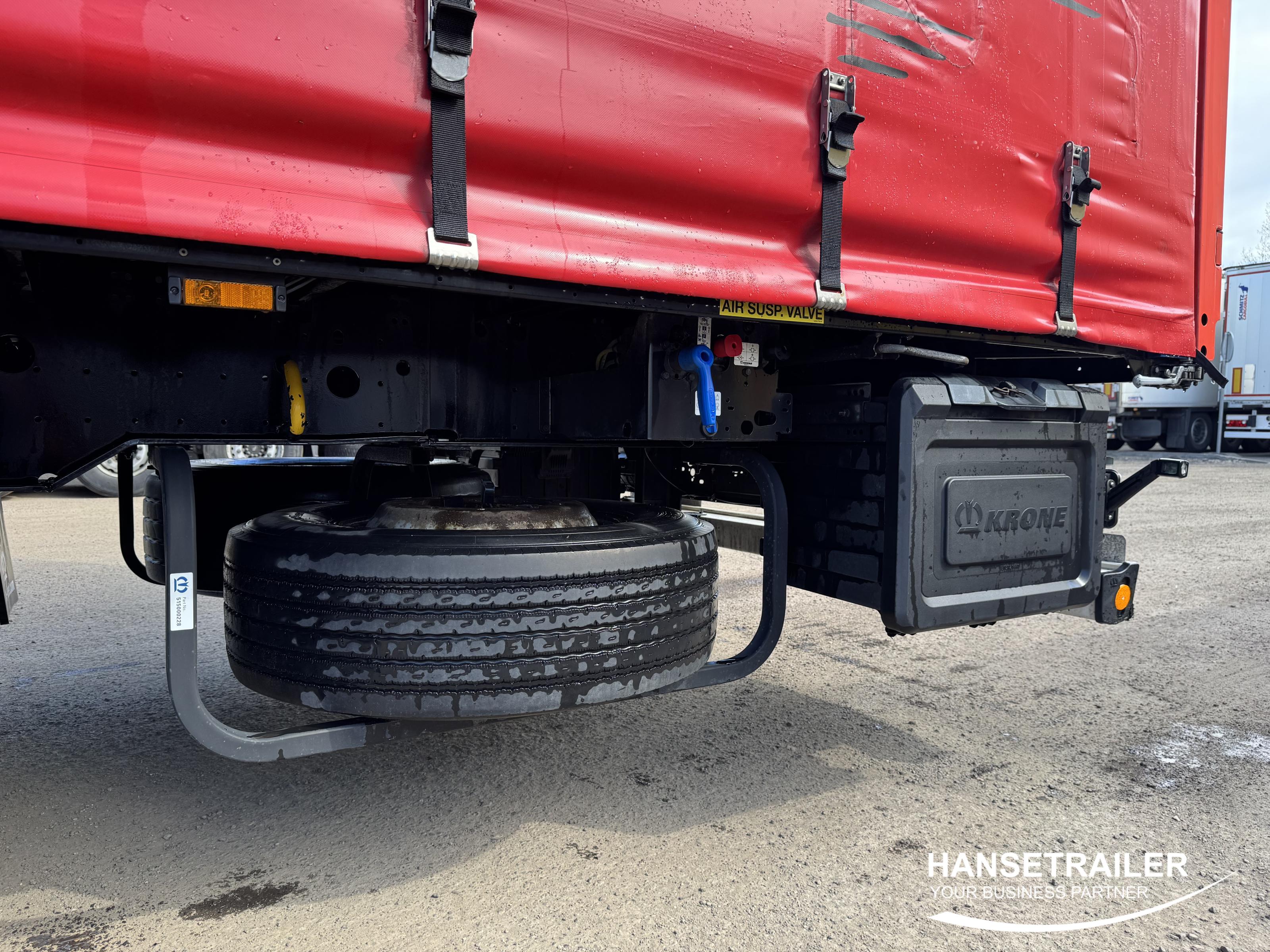 2022 Sattelanhänger Sattelcurtainsider Krone SDP Lift Axle