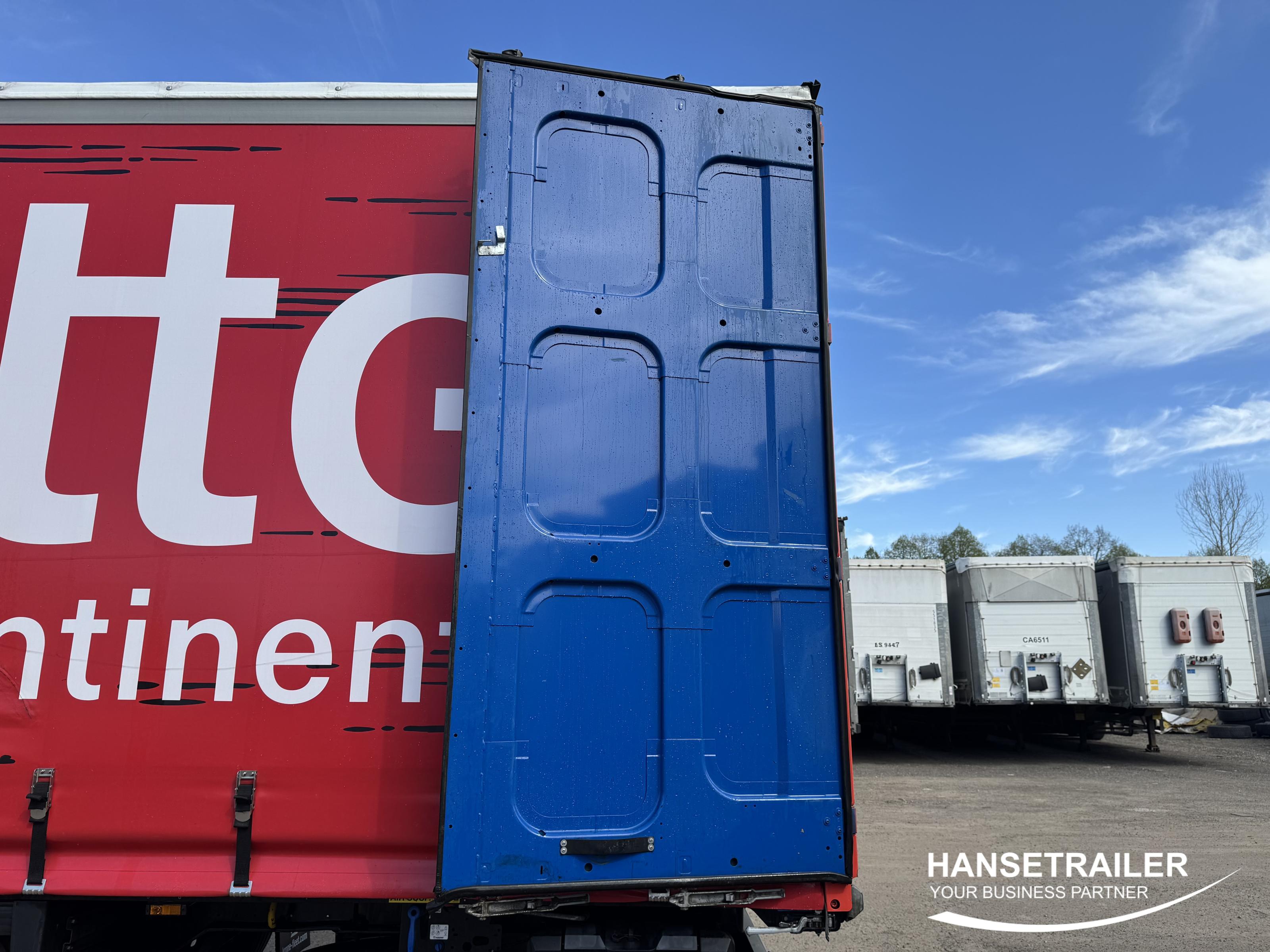 2022 Sattelanhänger Sattelcurtainsider Krone SDP Lift Axle
