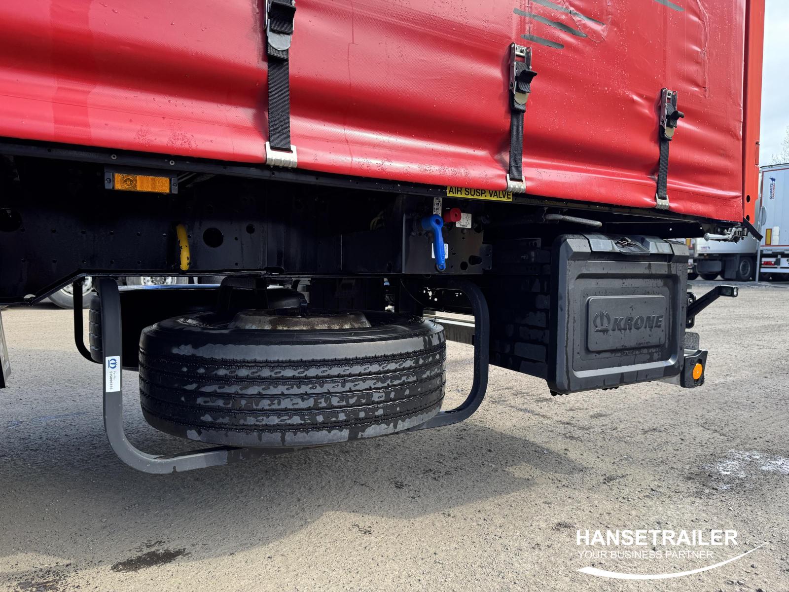 2022 Sattelanhänger Sattelcurtainsider Krone SDP Lift Axle