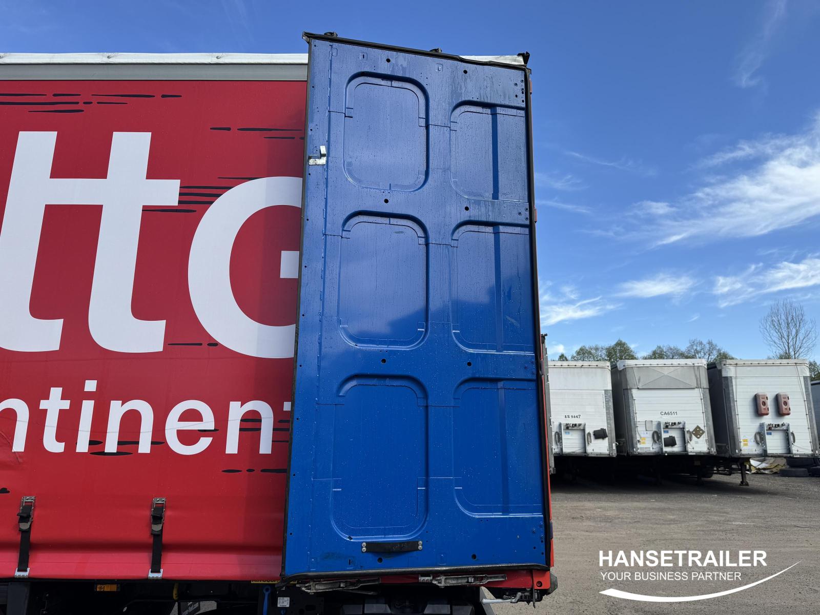 2022 Sattelanhänger Sattelcurtainsider Krone SDP Lift Axle