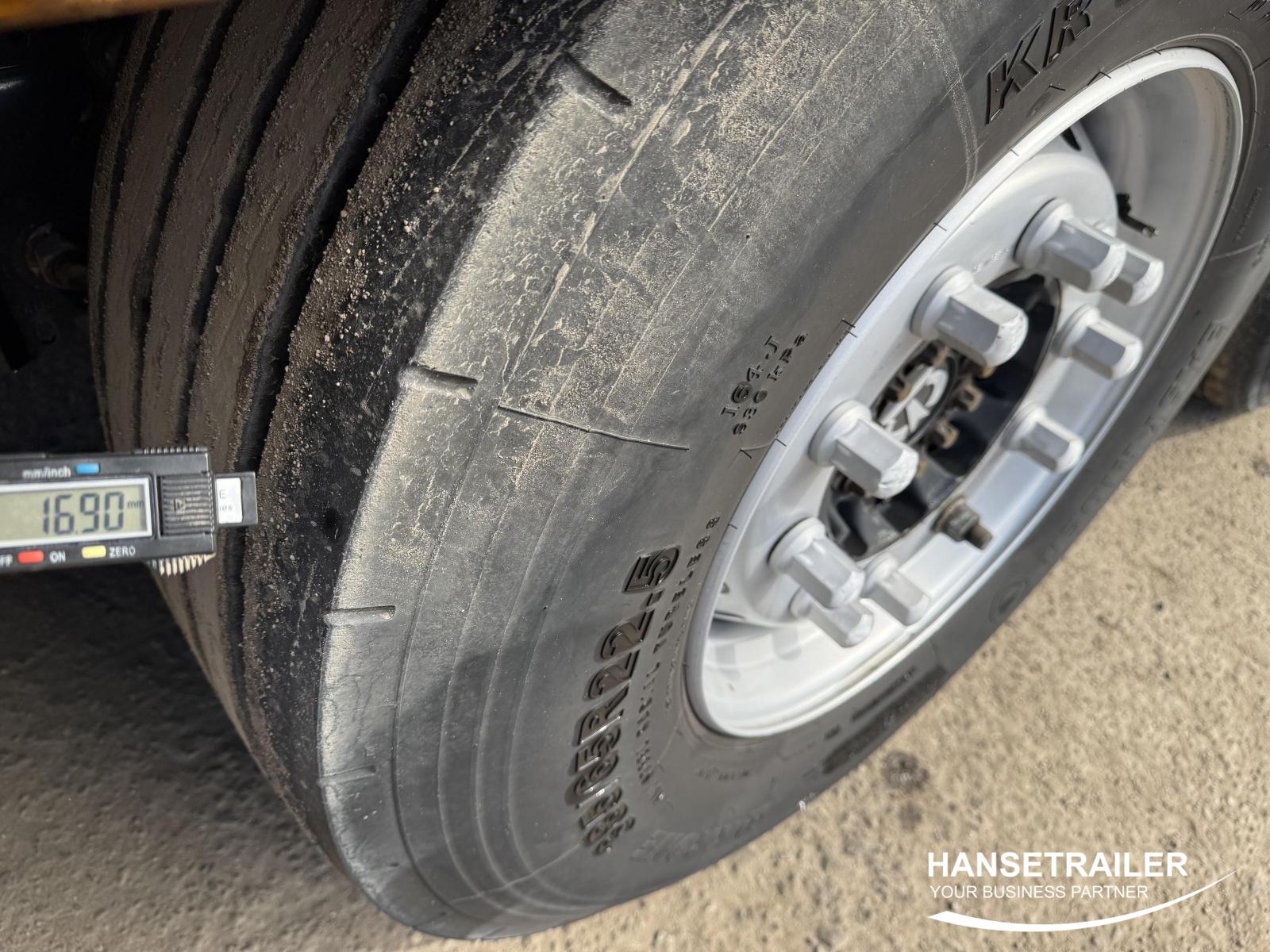 2022 Sattelanhänger Sattelcurtainsider Krone SDP Lift Axle
