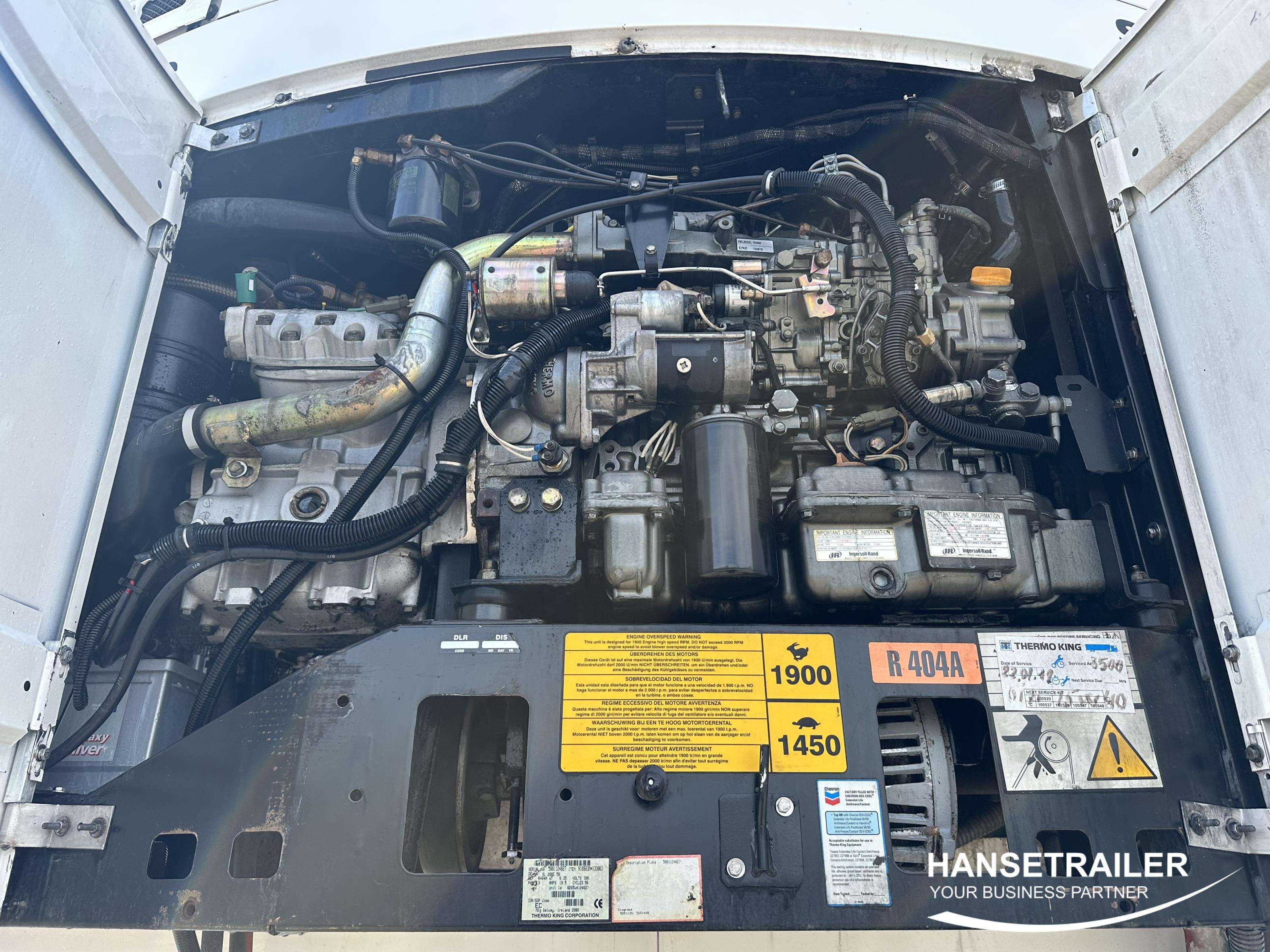 2012 Semitrailer Reefer Schmitz SKO 24 FP45 Double Deck Lift Axle