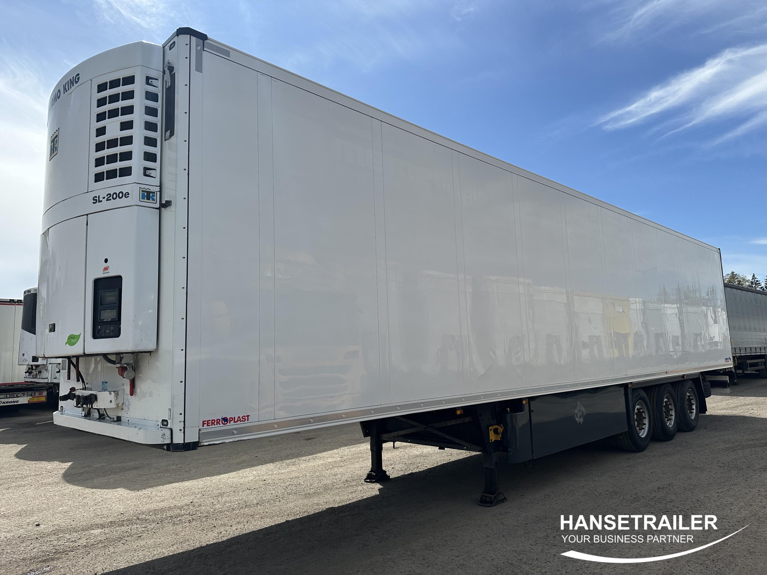 2012 Semitrailer Reefer Schmitz SKO 24 FP45 Double Deck Lift Axle