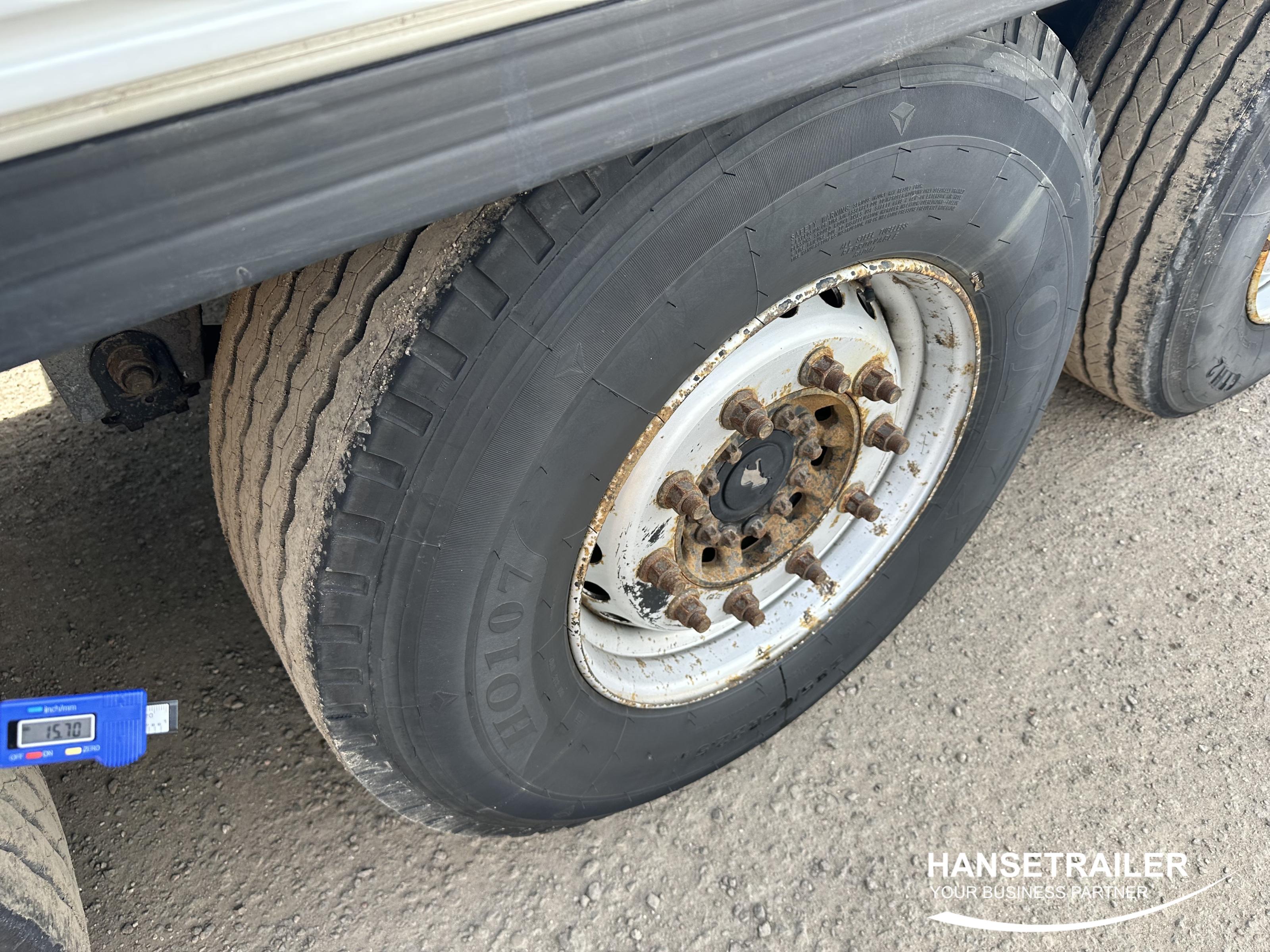 2012 Semitrailer Reefer Schmitz SKO 24 FP45 Double Deck Lift Axle