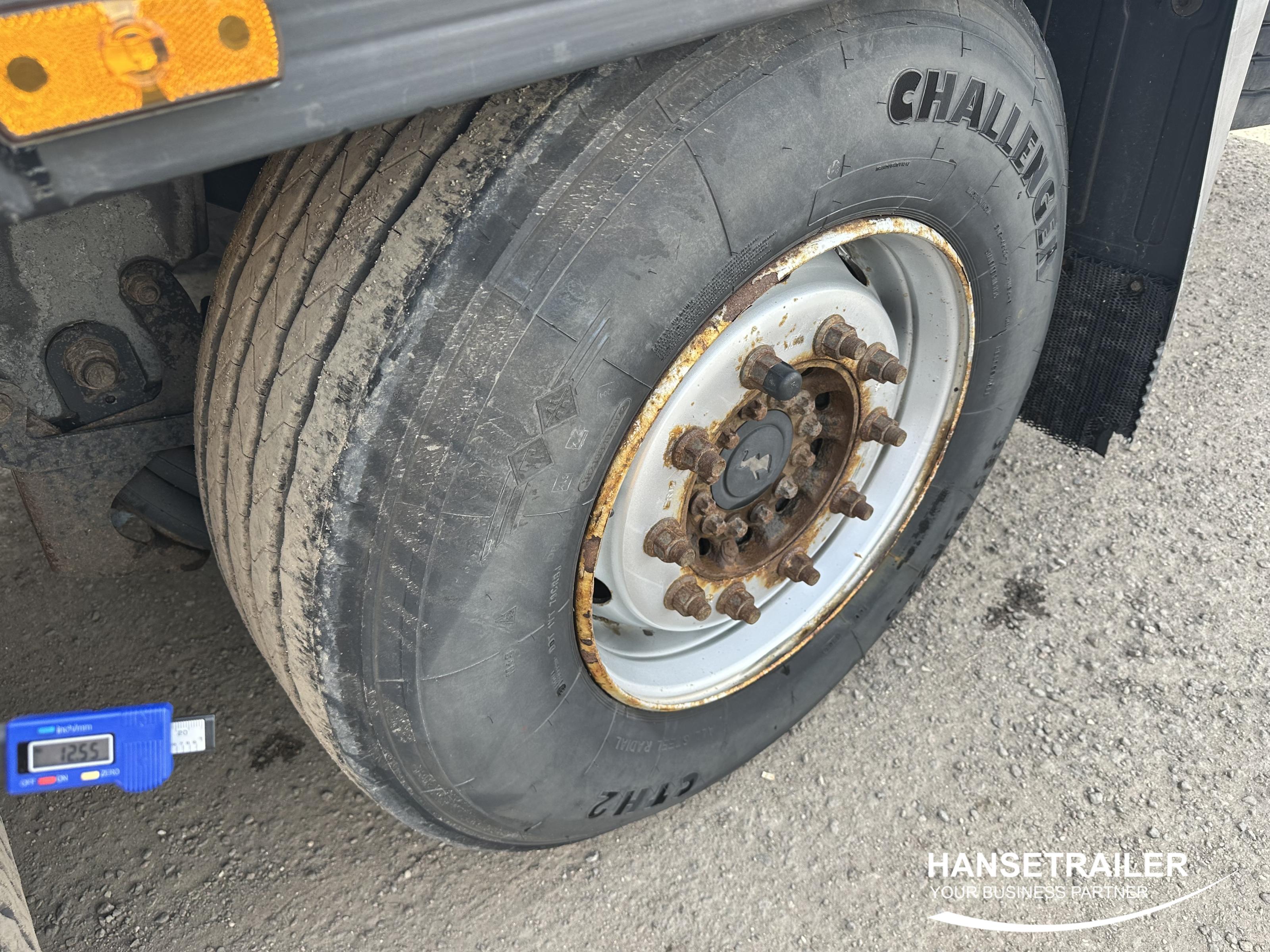 2012 Semitrailer Reefer Schmitz SKO 24 FP45 Double Deck Lift Axle