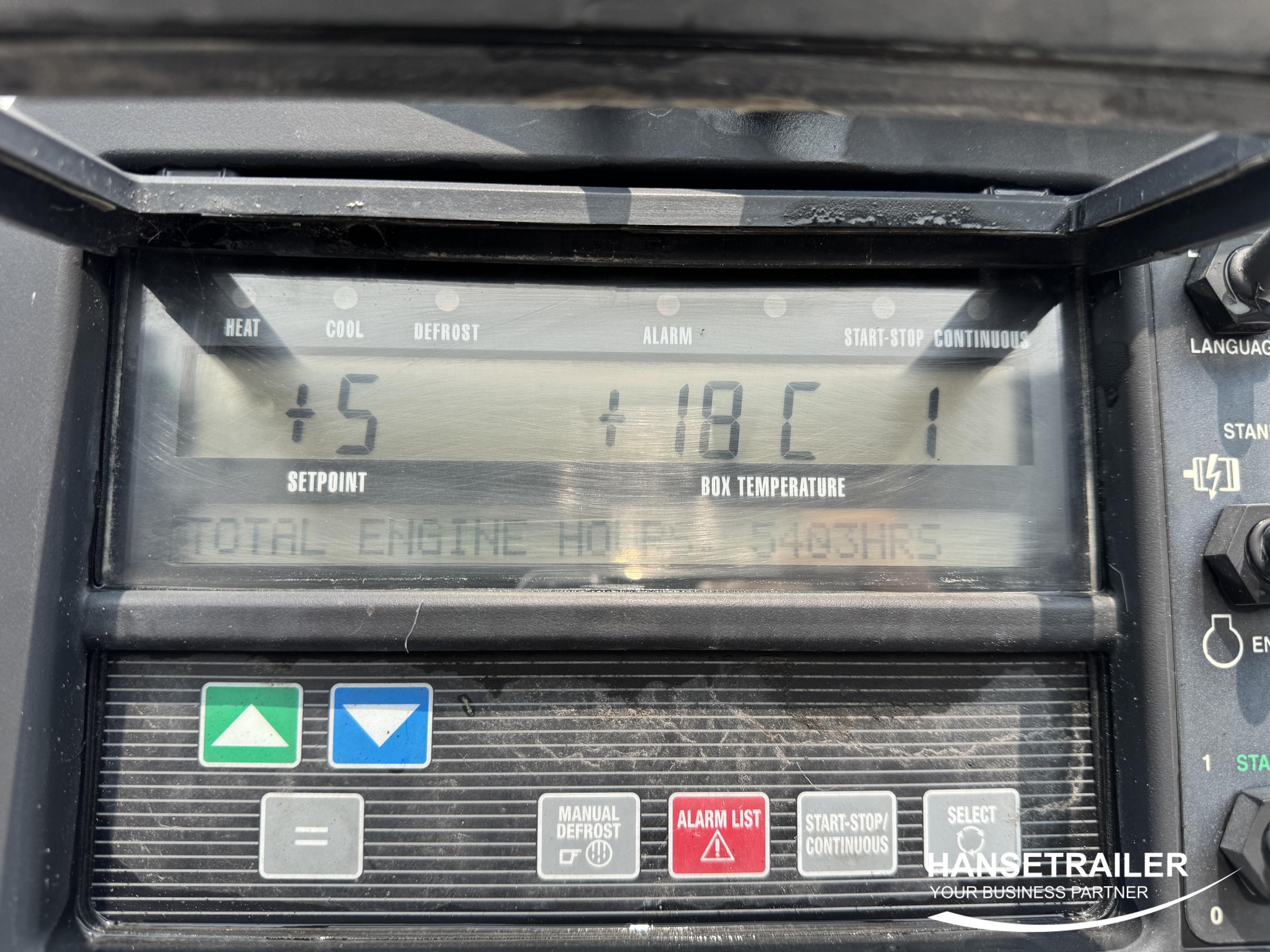 2016 напівпричеп Рефрижератори Schmitz SKO 24 FP45 MT Multitemp Double deck