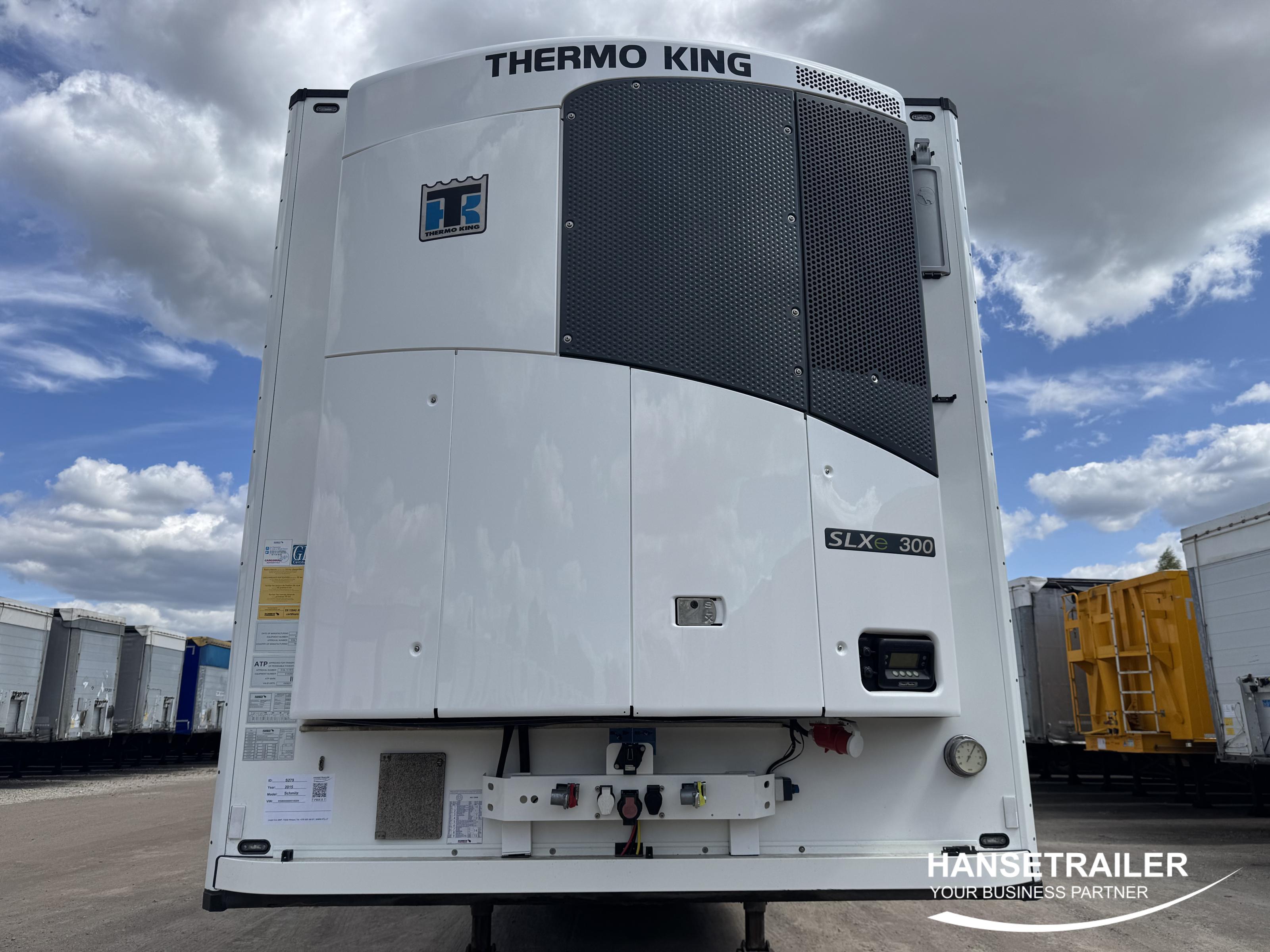 2015 Puspriekabė Šaldytuvas Schmitz SKO 24 FP60 7cm Thermoking Double deck