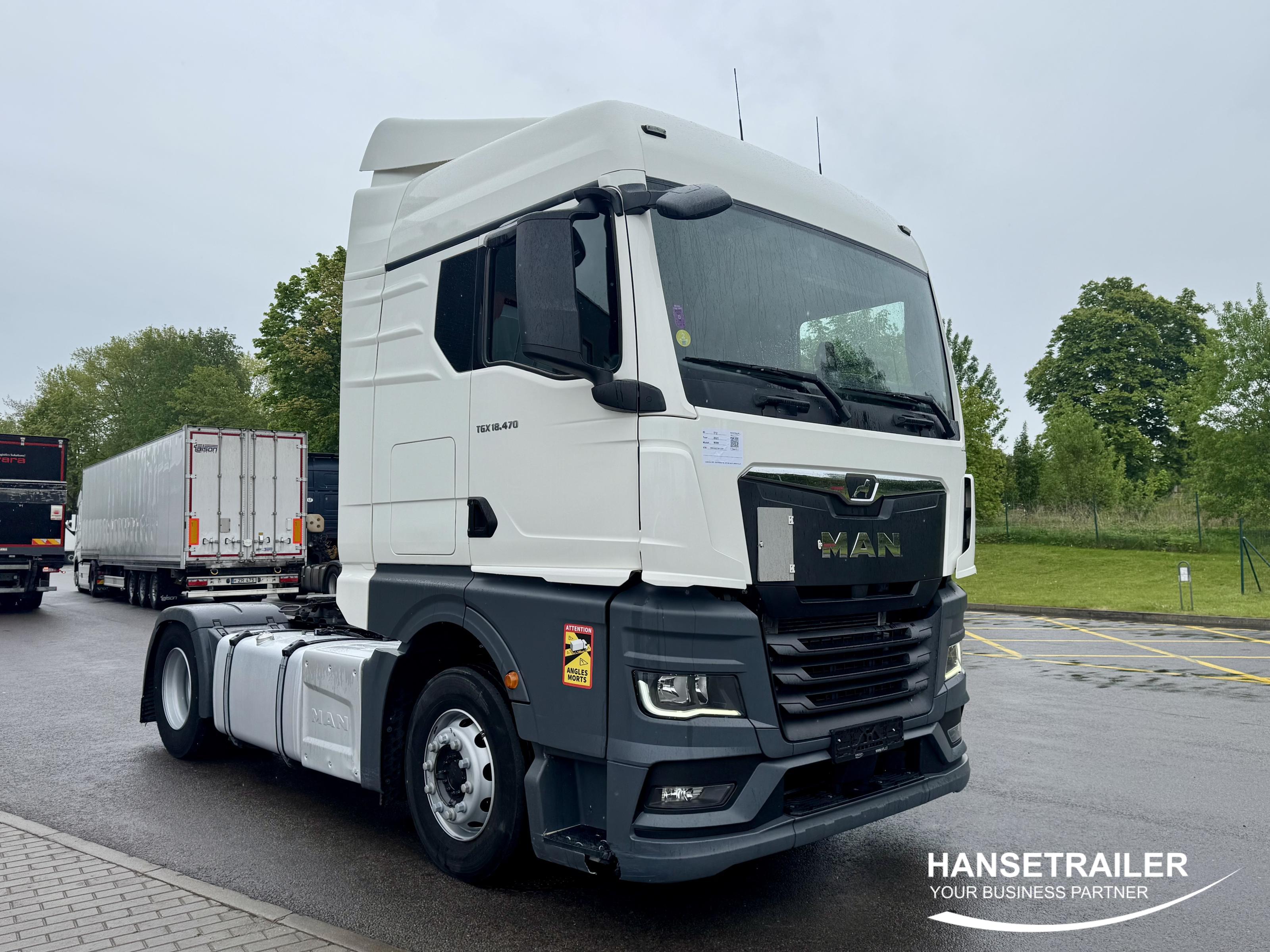 2021 Vilkikas 4x2 MAN TGX 18.470 Retarder