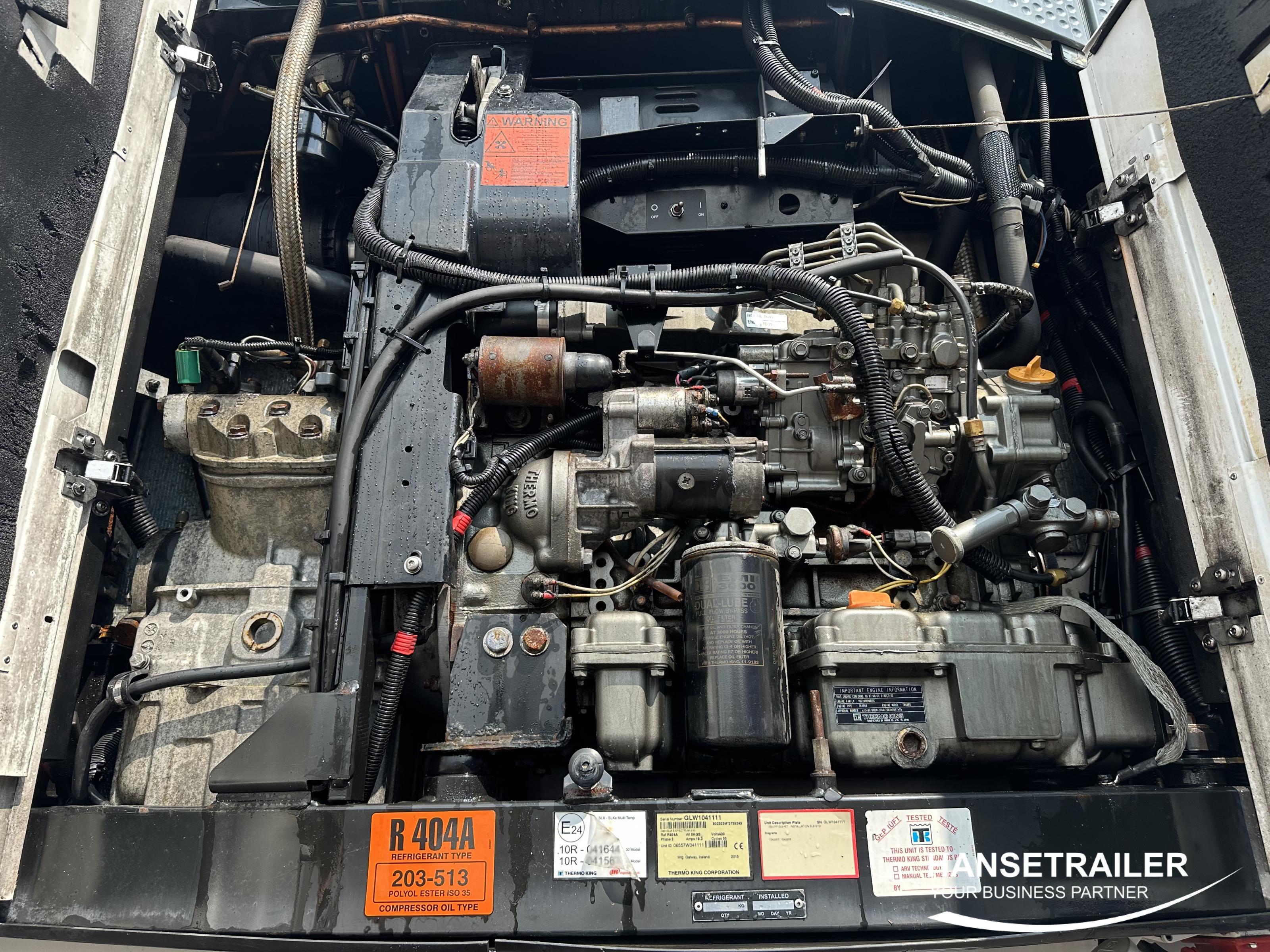 2015 Semitrailer Reefer Krone SDR27 Double deck Multitemp TK