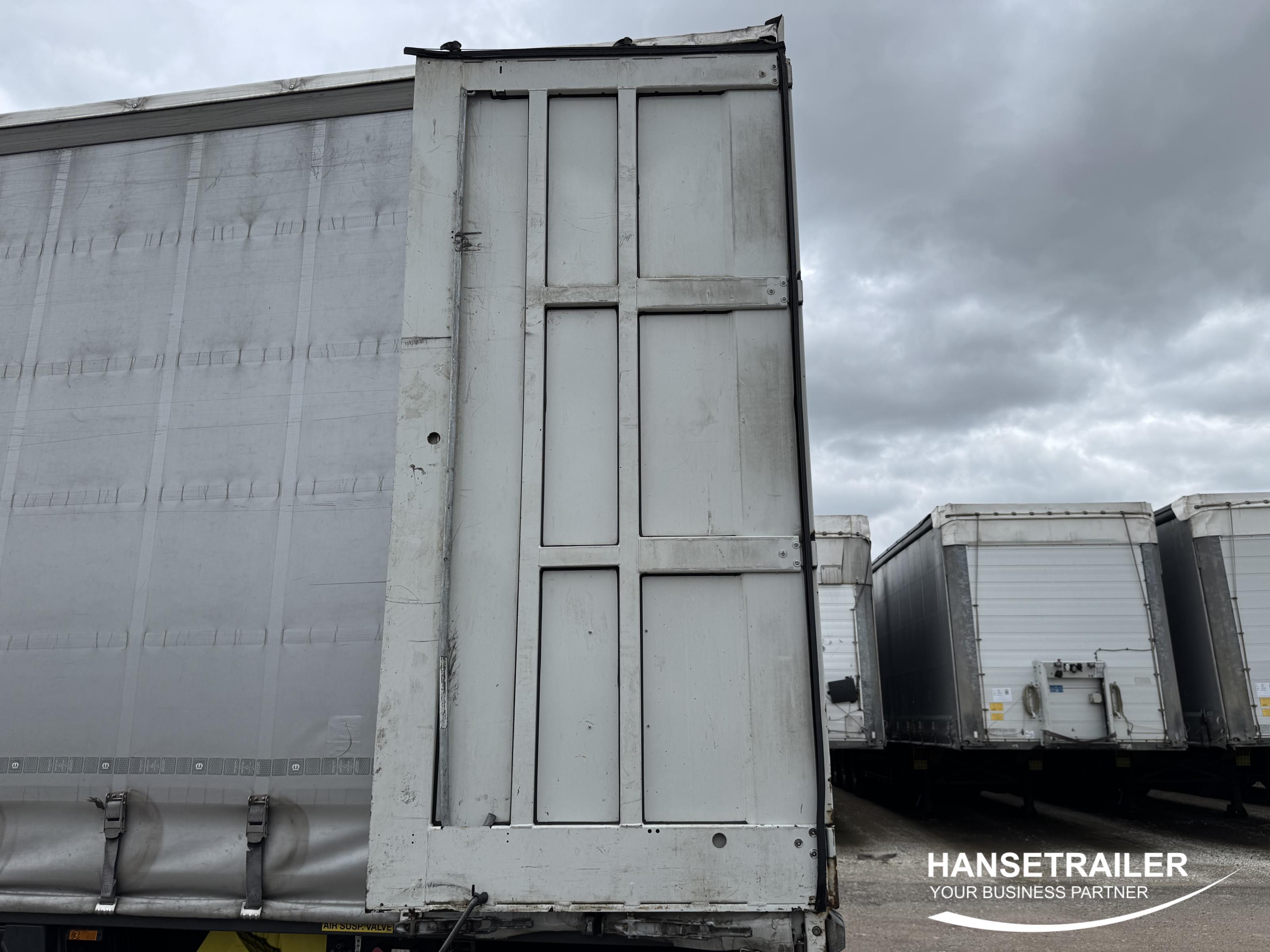2016 Puspriekabė Užuolaidinė Krone SD SAF Lift Axle