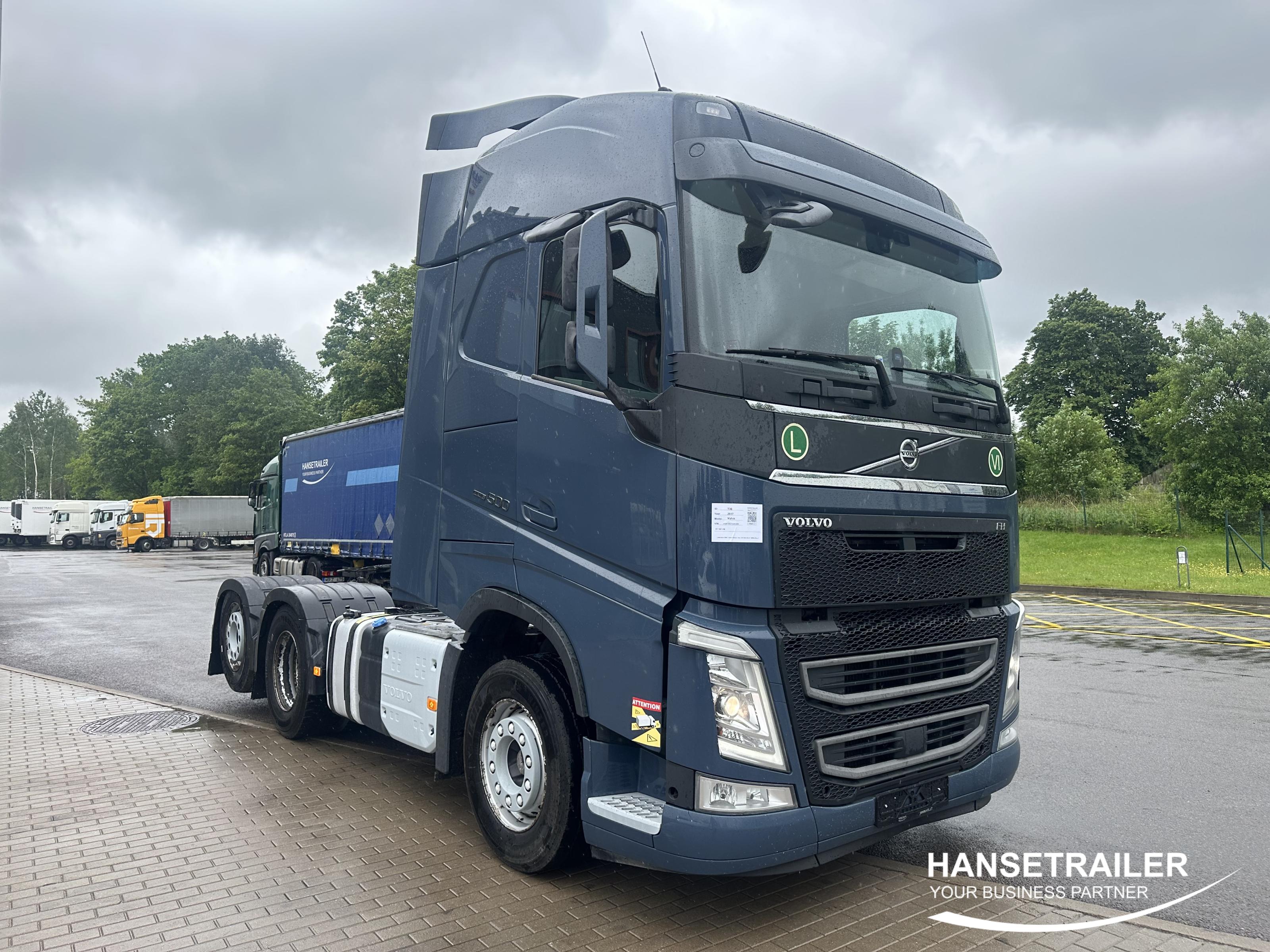 2017 vehículo tractor 6x2 Volvo FH FH500