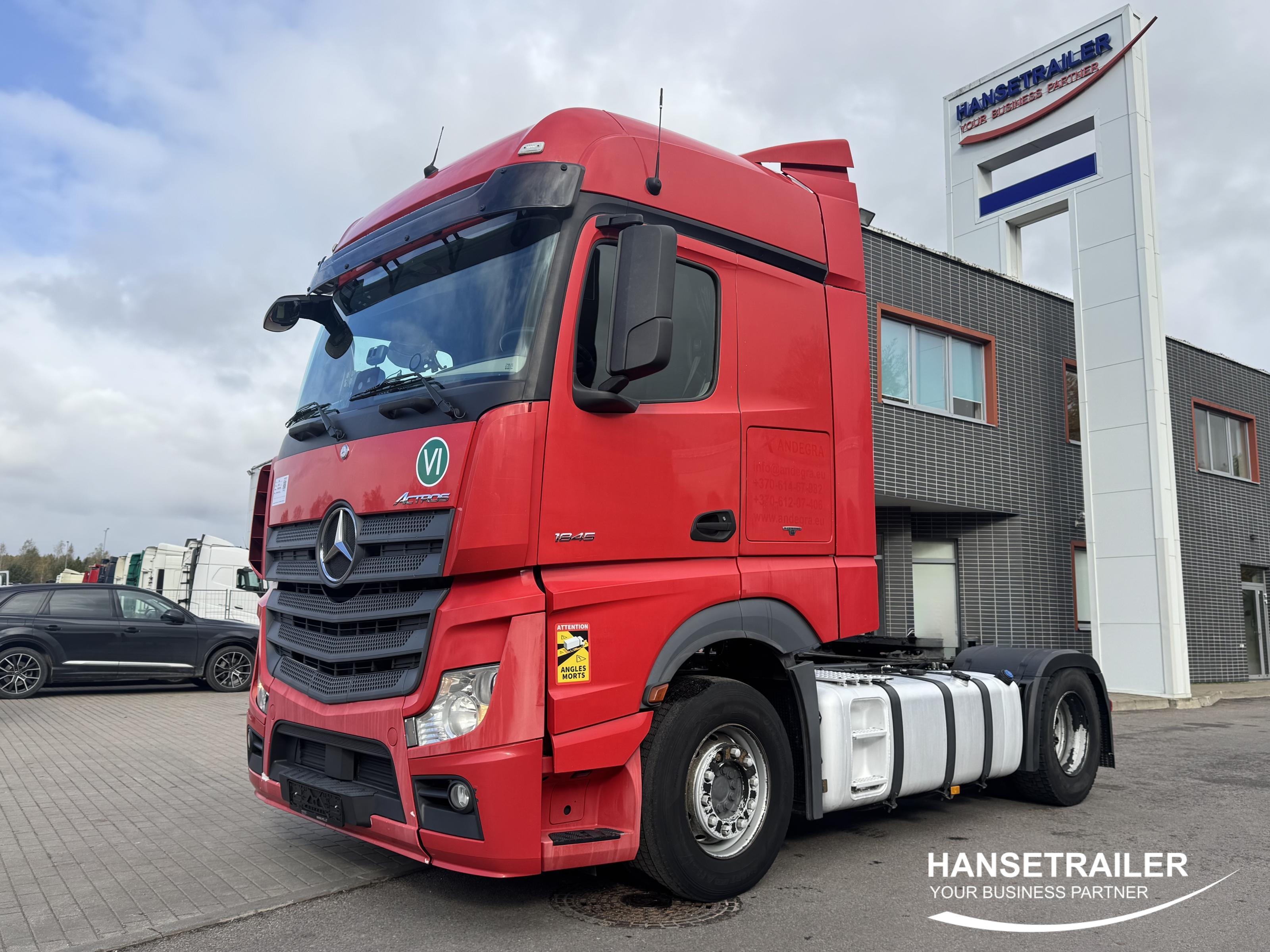 2017 Truck 4x2 Mercedes-Benz Actros 1845 RETARDER New Tacho Arriving atvyksta