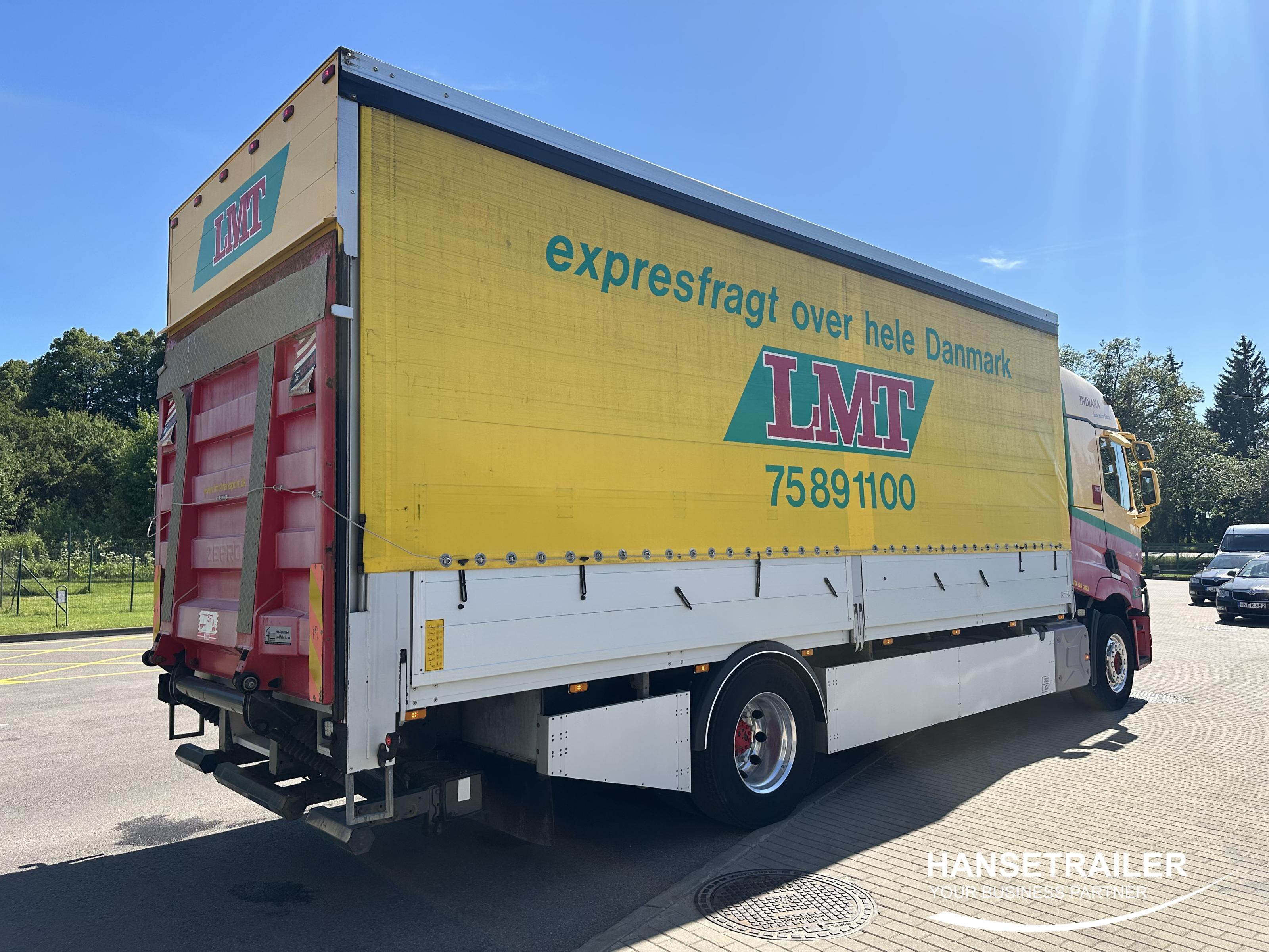 2016 camion Curtainsider with sideboards Renault T460