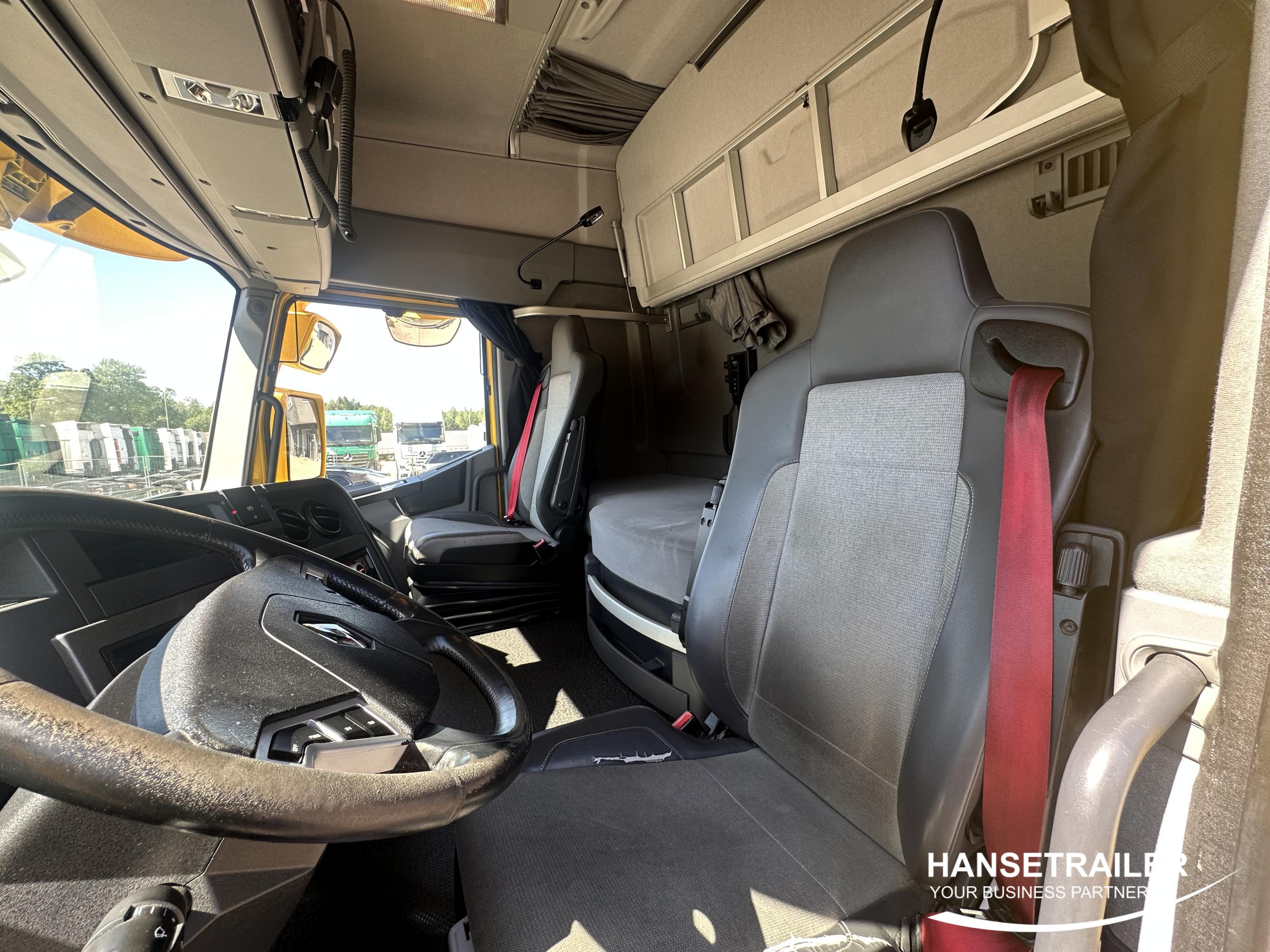2016 camion Curtainsider with sideboards Renault T460