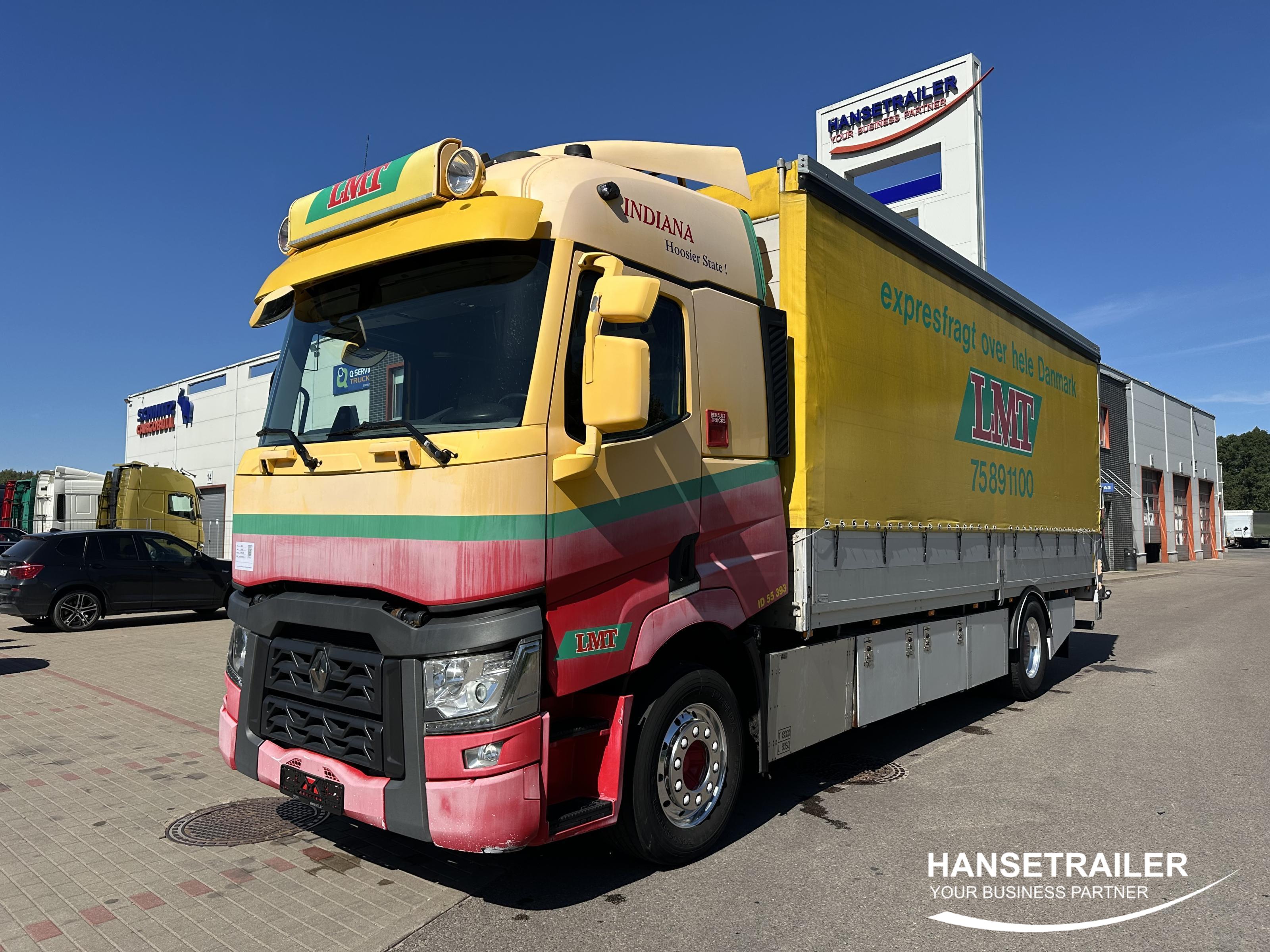 2016 camion Curtainsider with sideboards Renault T460