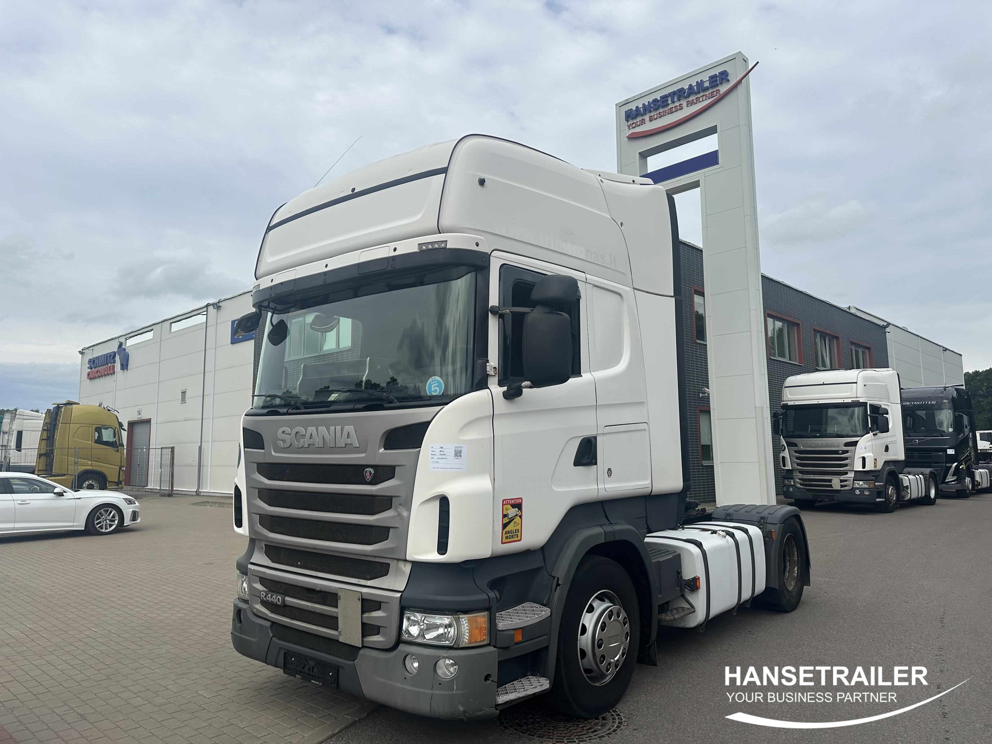 2012 Vilcējs 4x2 Scania R440 Retarder