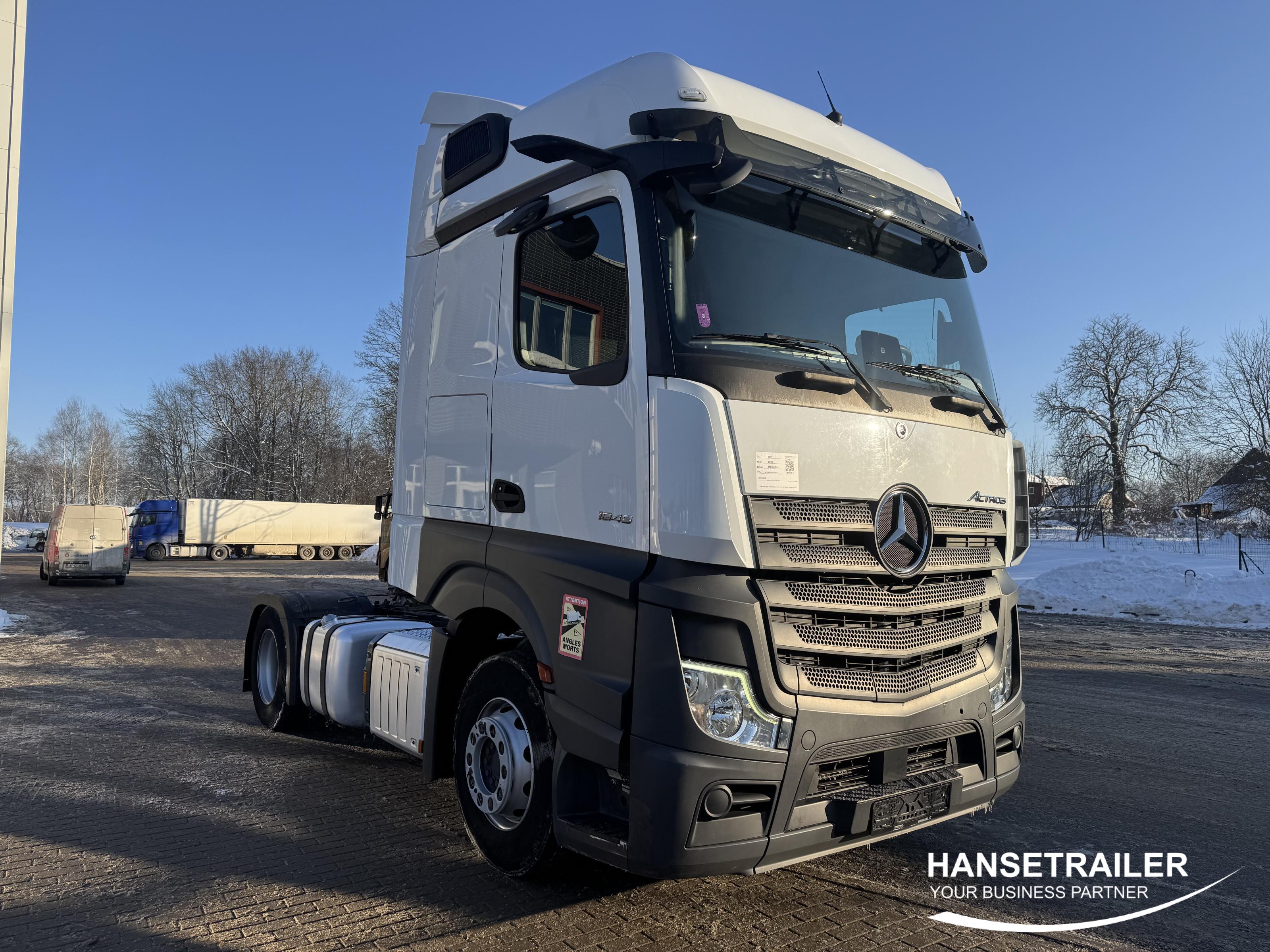 2021 Truck 4x2 Mercedes-Benz Actros 1845 LS
